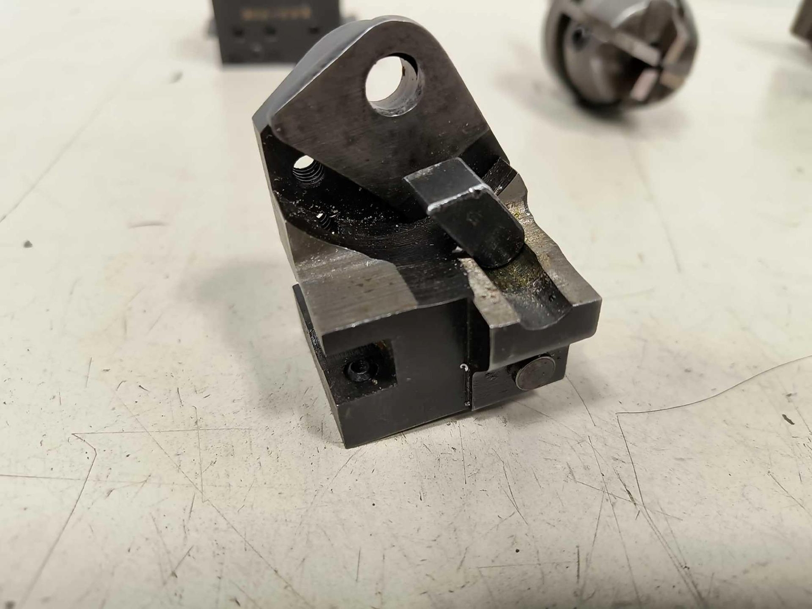 Pile of B&S & Somma Screw Machine Tool Holders Tool Post Circular Holders