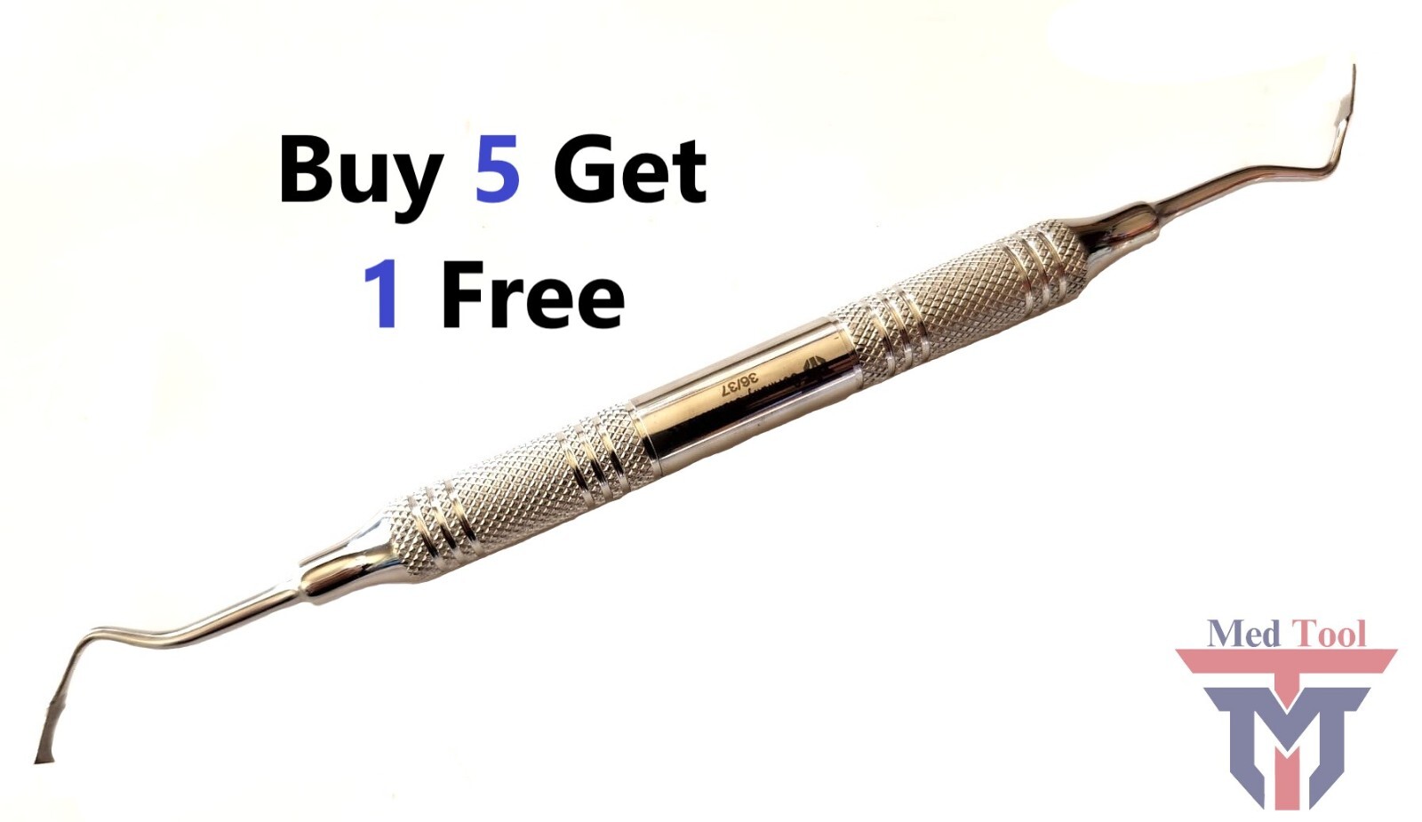 Dental Periodontal Chisel 36/37 Rhodes Back-Action Dental Lab Instruments