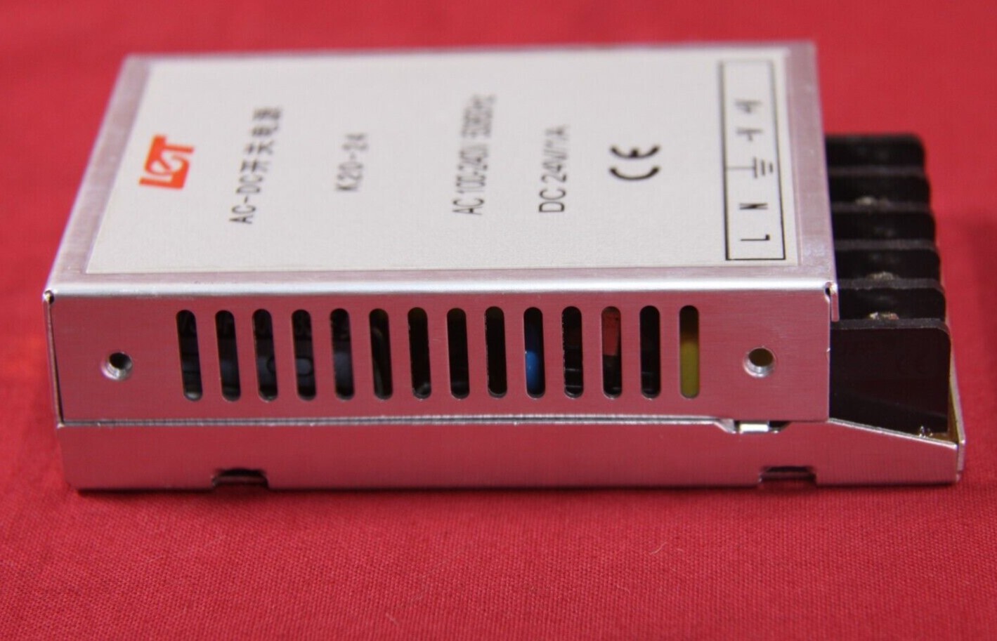 LET Switching Power Supply K20-24 AC 100-240V 50/60Hz DC 24V/1A