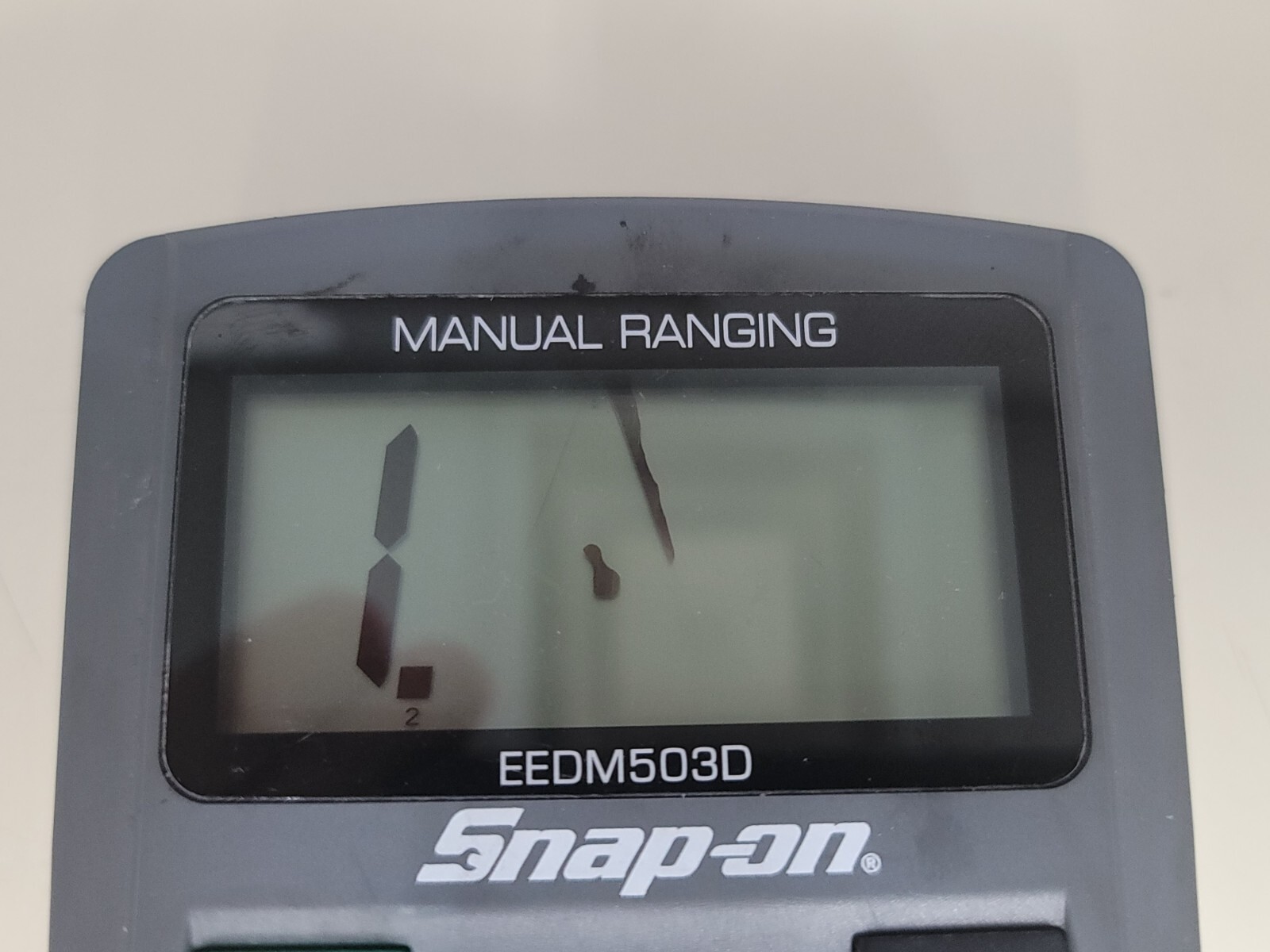 Snap-On EEDM503D Manual Ranging Digital Multimeter parts or repair T5