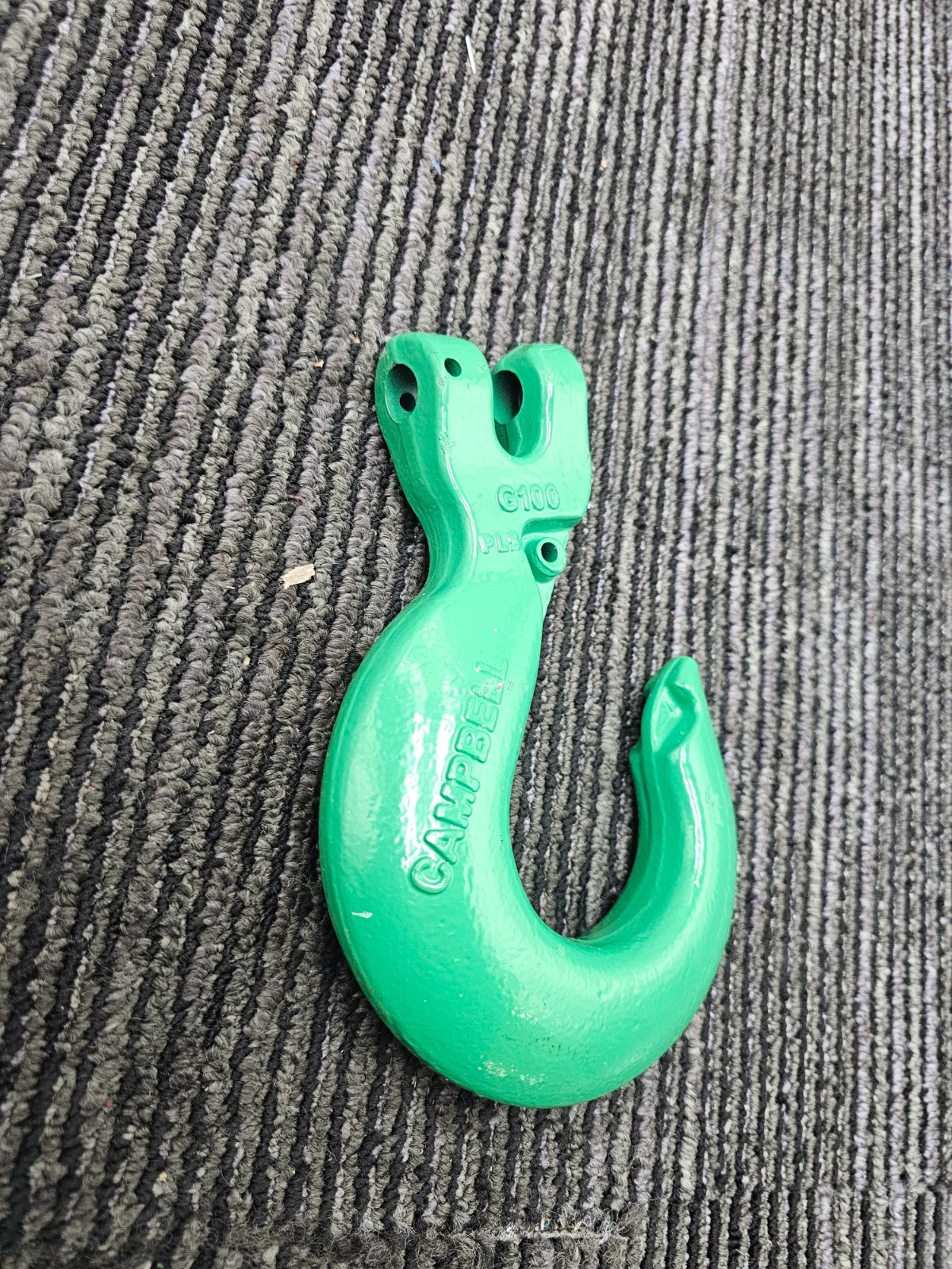 Campbell 5746615 3/8″, 8,800 Lb WLL, Quik-Alloy Clevis Sling Hook Green