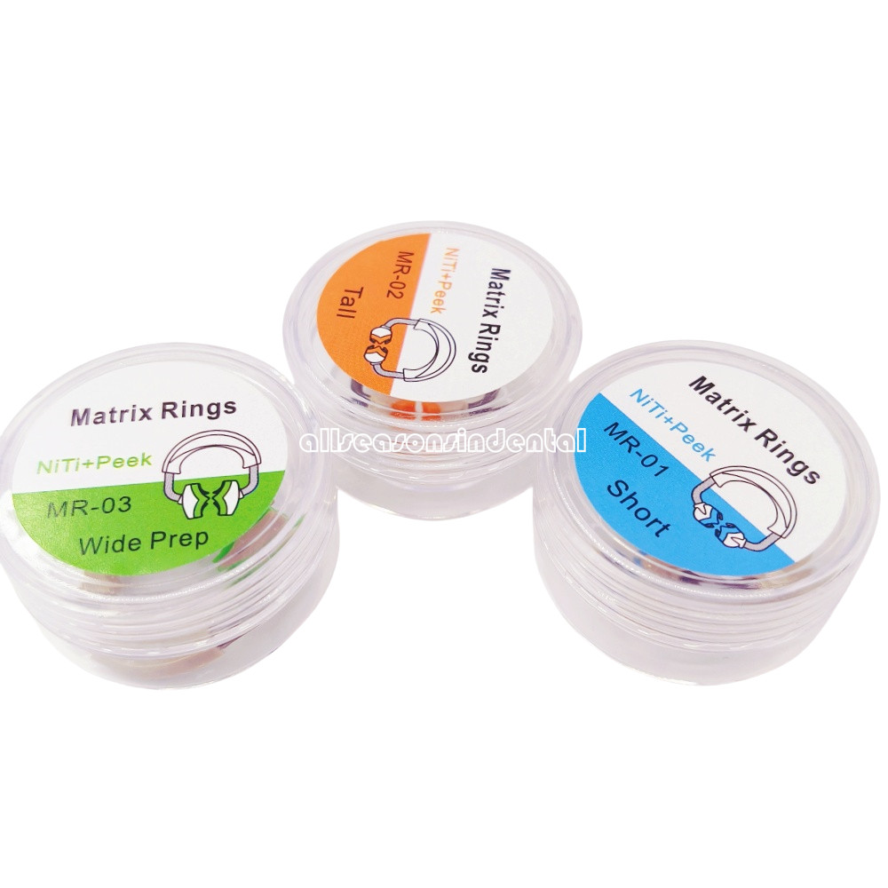 Dental Matrix Bands Ring Sectional Matrice Clamp Fit Garrison Palodent V3 System