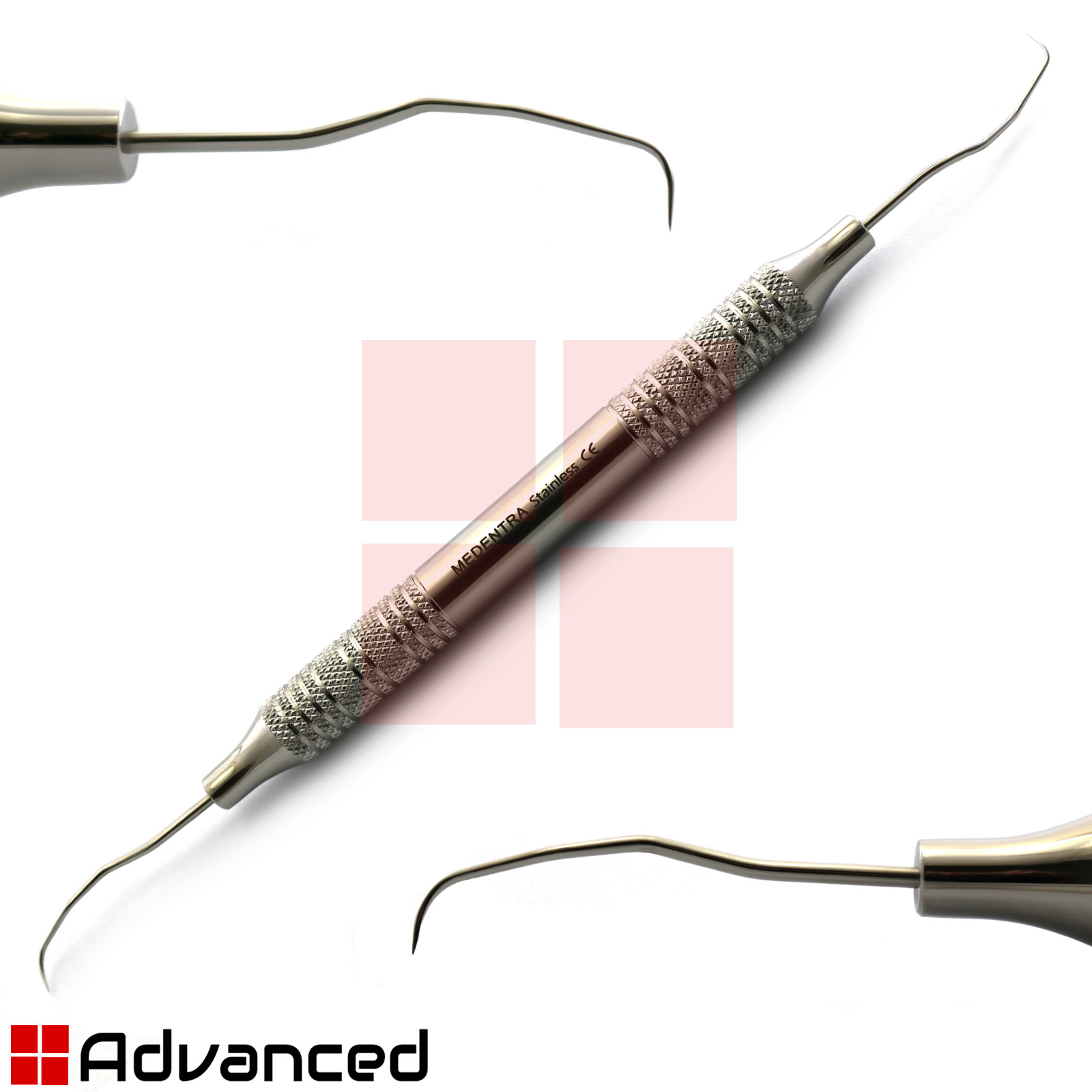 Dental Explorer 11/12 Periodontal Sickle Scaler Diagnostic Double Ended Probe