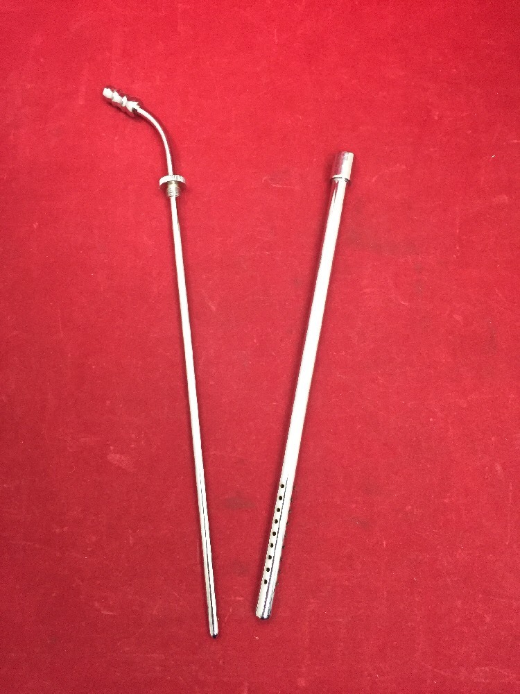 NEW 2-piece Laparoscopic Suction Cannula 10.75″ Great Condition