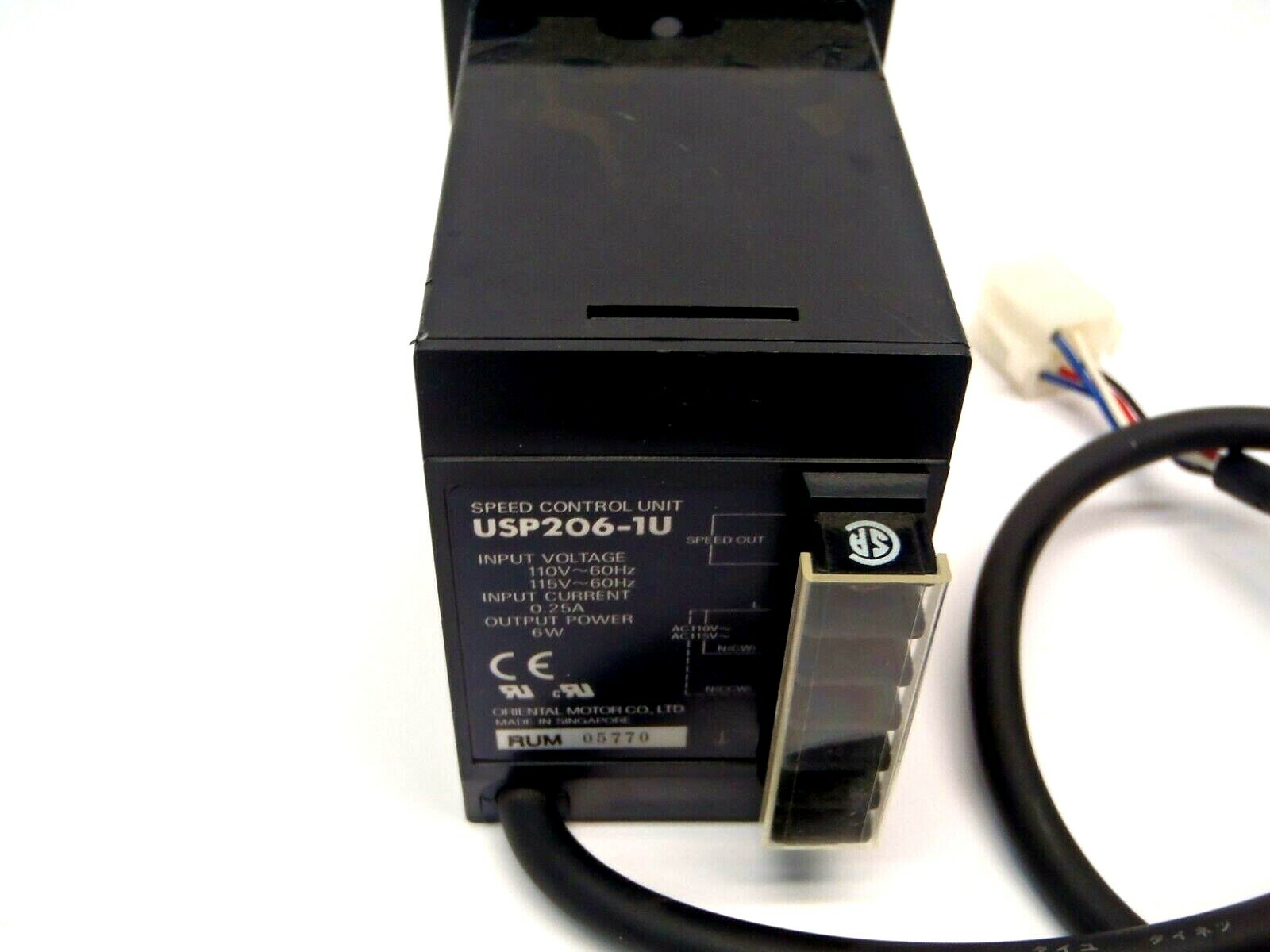 Oriental Motor USP206-1U AC Speed Control Unit, Single-Phase 100-115 VAC