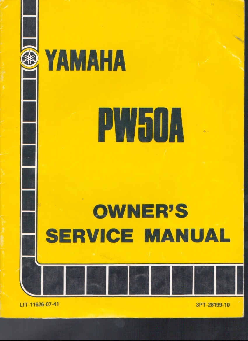 Yamaha PW50A Owner’s Service Manual LIT-11626-07-41 MN2344