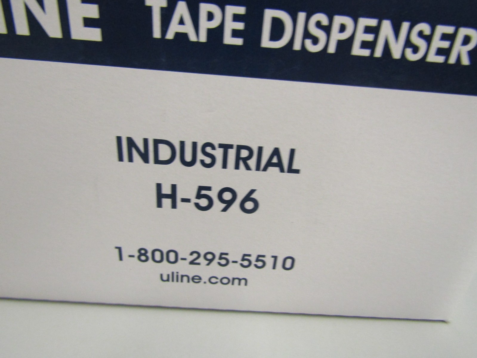 Uline H-596 – Tape Gun Dispenser 3″ Industrial Side Loader ” – NEW in box