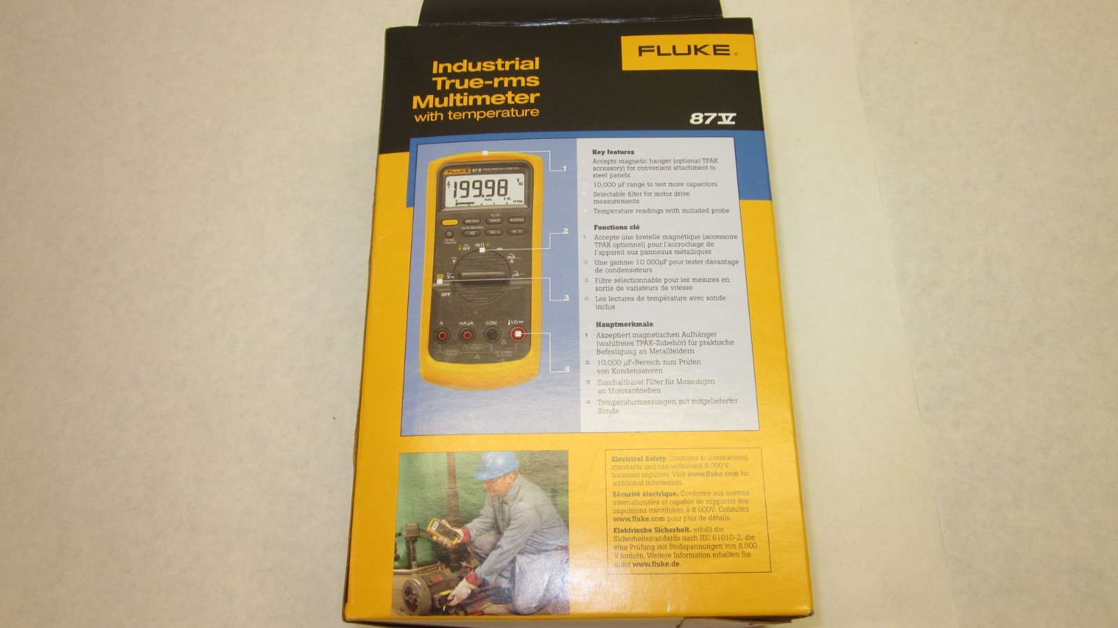NEW FLUKE 87V True RMS Digital Multimeter