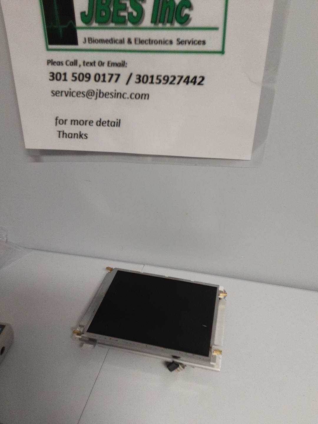 GE Dash 4000 Patient Monitor Sharp LCD Display Screen