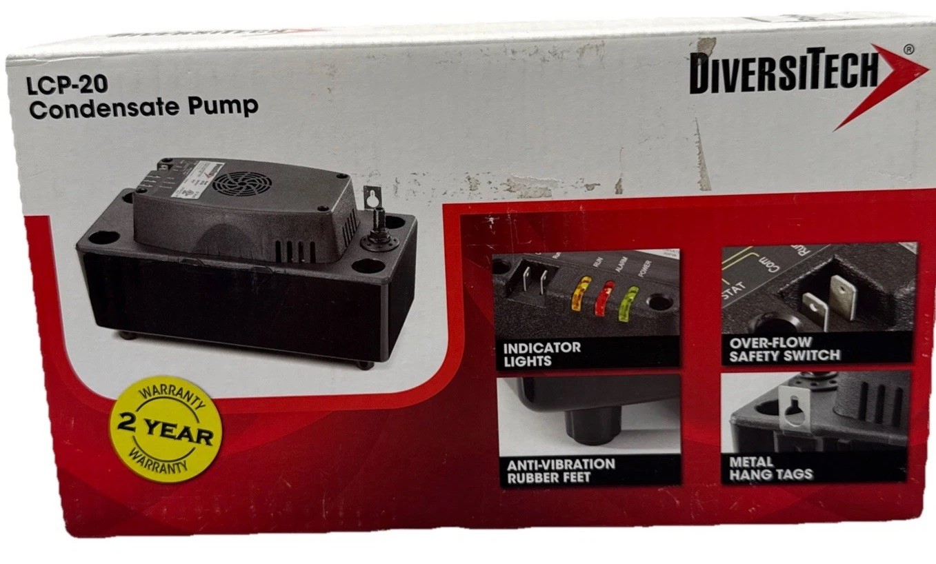 NIB – DiversiTech Automatic Condensate Pump LCP-20
