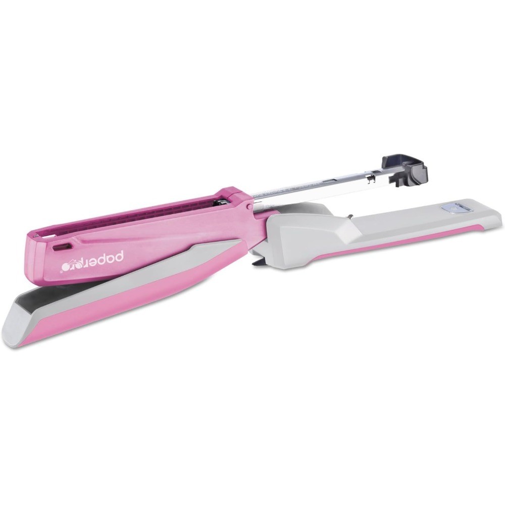 InPower Spring-Powered Desktop Stapler, 20 Sheet Capacity, One Finger Stapling,