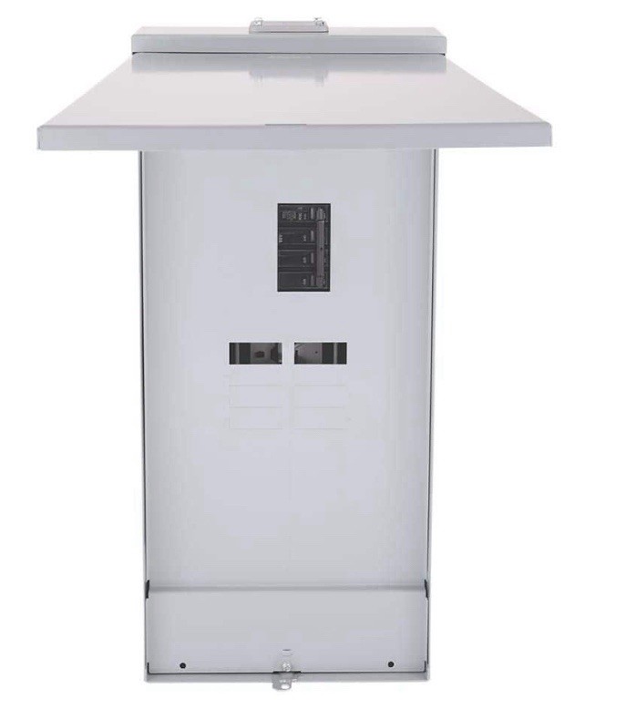 ABB 200A 8 Space 16 Circuit Outdoor Main Breaker PON Load Center PAM0820RFL