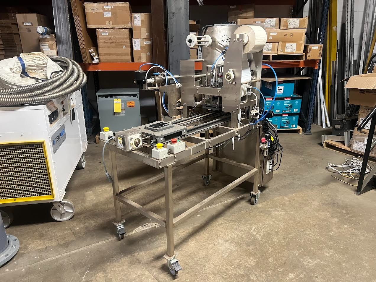 Pac Tec PTHS-1 Stand Alone Semi Automatic Tray Heat Seal