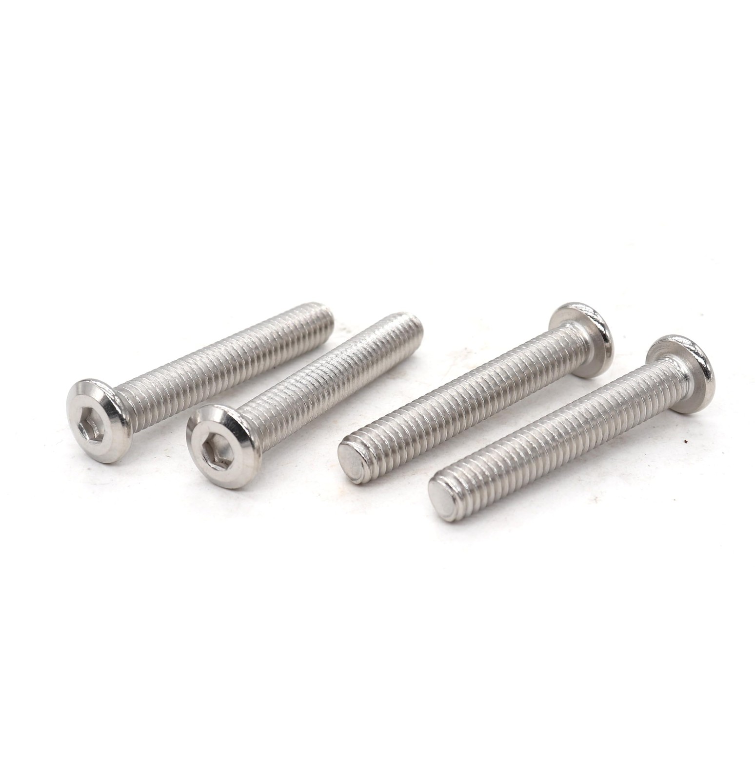 binifiMux 10pcs M6 x 30mm Rivet Countersunk Socket Cap Bolts Screws Connectin…