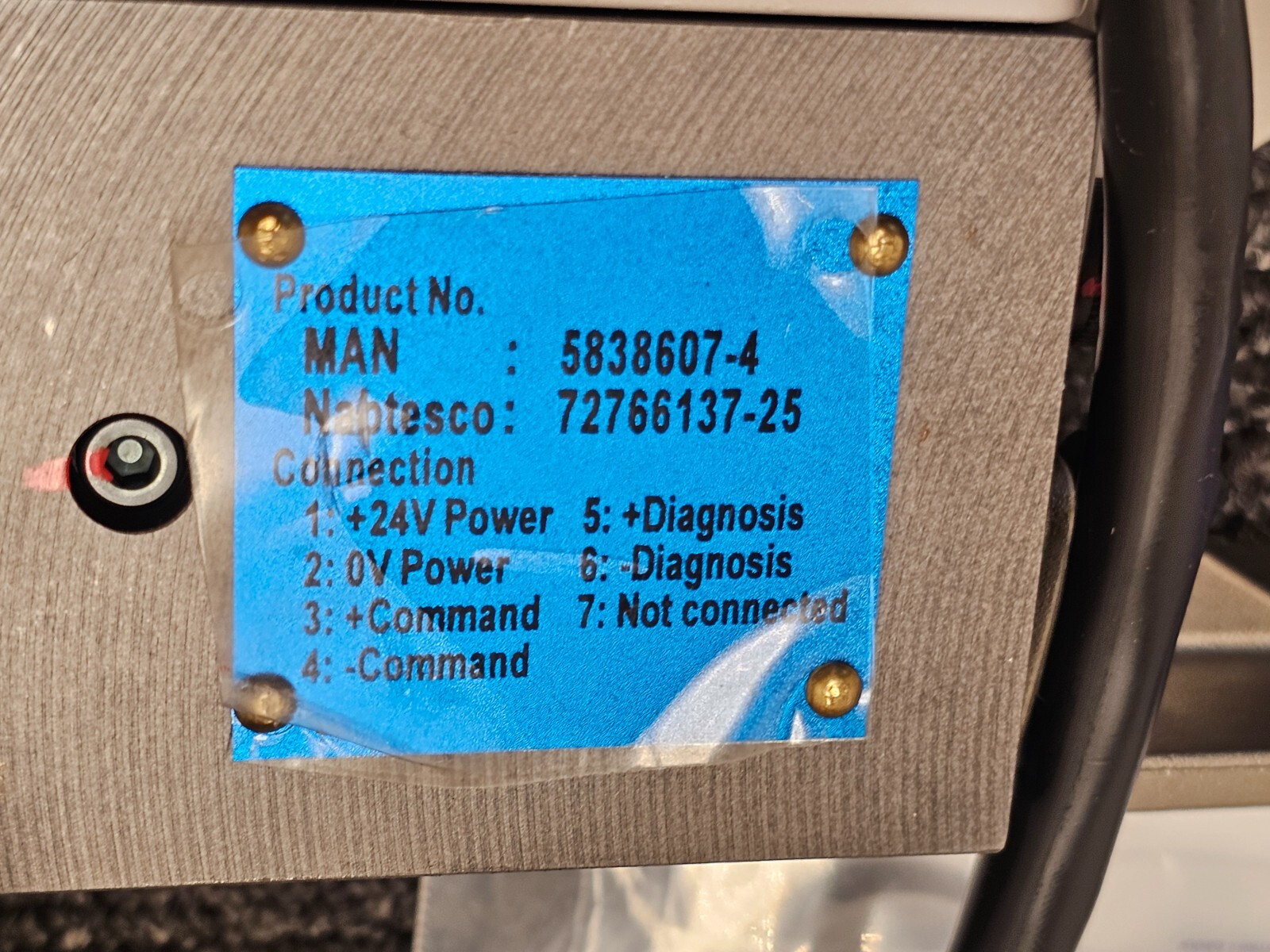 NABTESCO 4/3-Way Proportional Valve NFSV-01-25/NFSV-01-40 KAW1001514-0000028