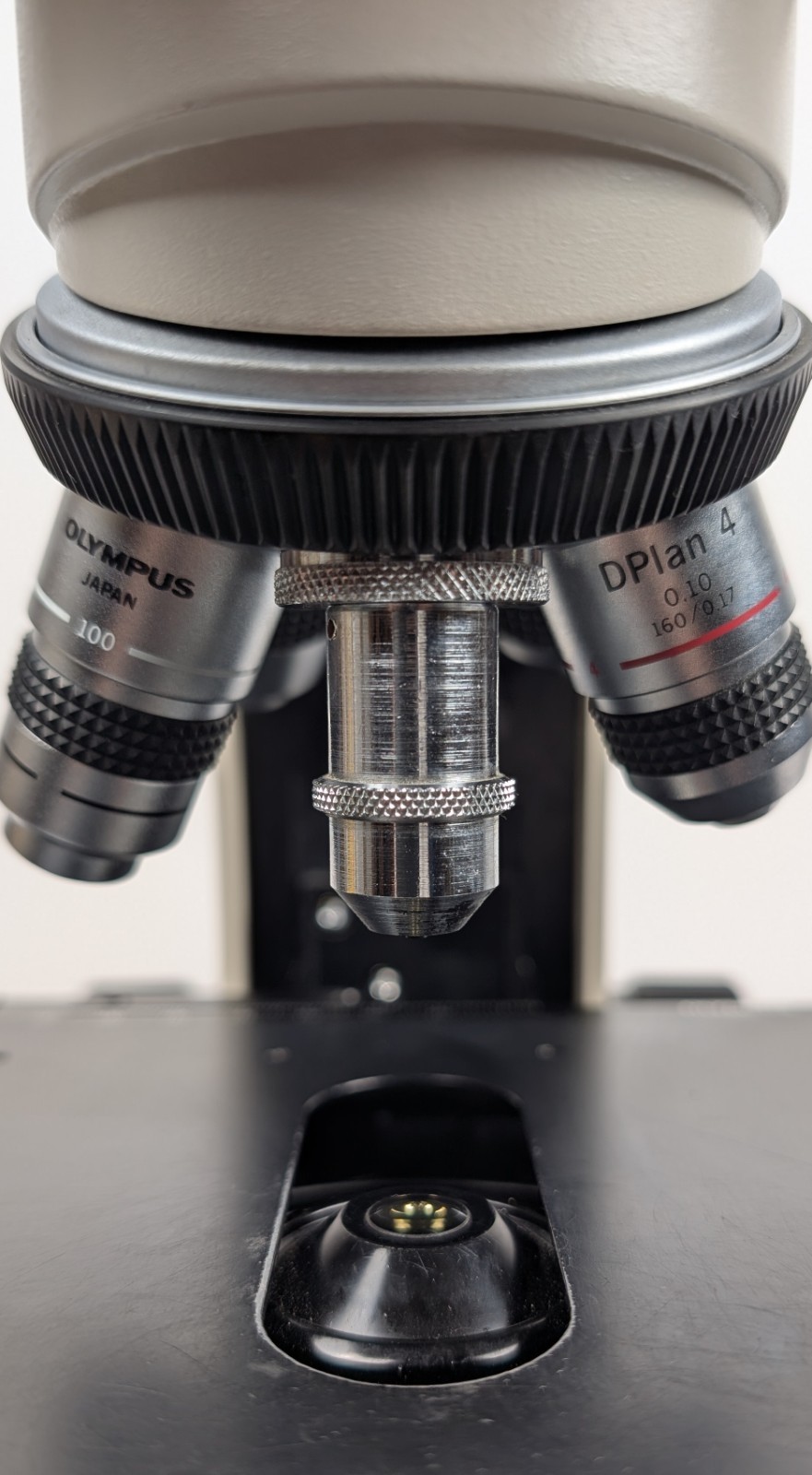 Olympus BH-2 Microscope 4x 10x 40x 100x Oil w/ WHK 10x/20 – Tested