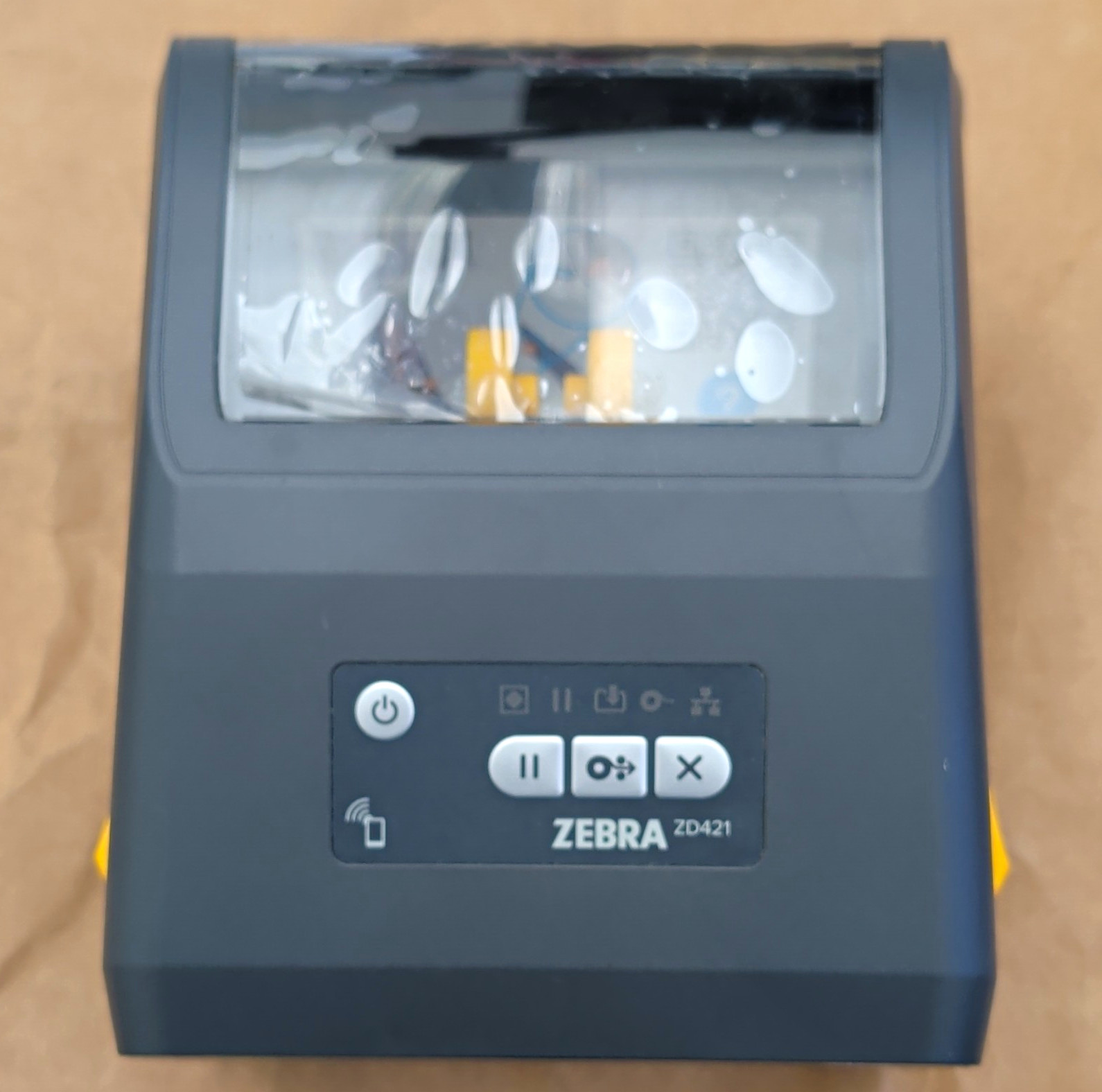 Zebra ZD421 Label Printer Model ZD421 MPN ZD4A043-D01W01EZ ZD4A043-D01W01EZ