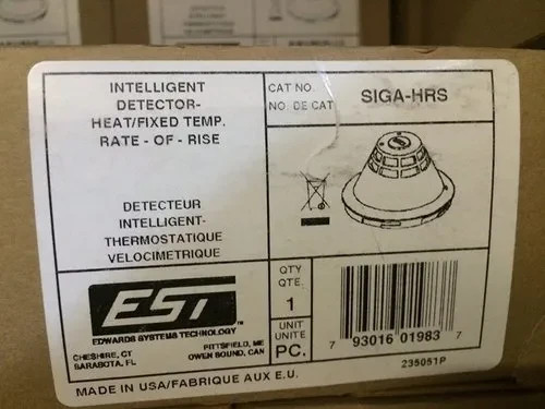 NEW EDWARDS EST SIGA-HRS DETECTOR USA STOCK