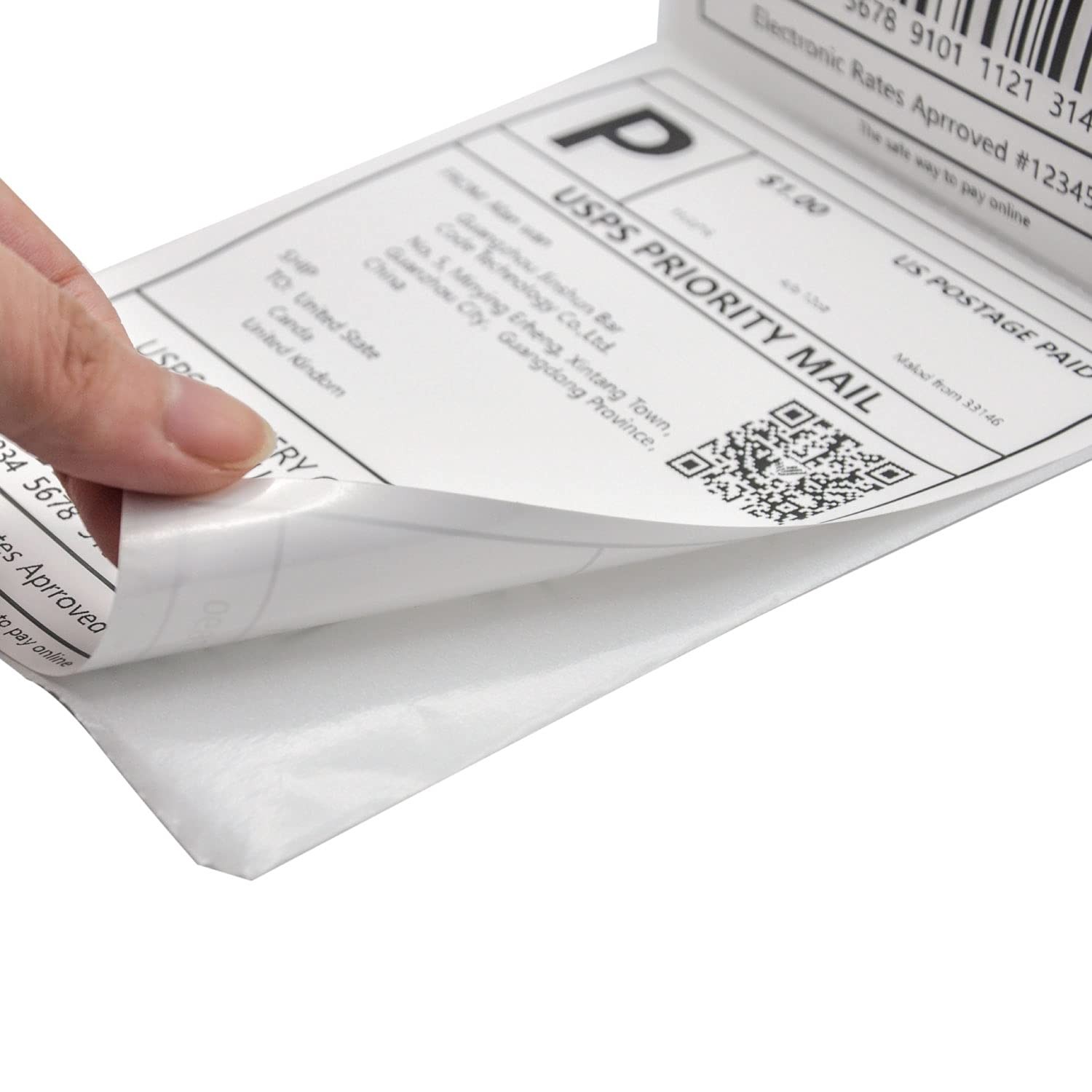 Zunnic 4×6 Thermal Shipping Labels – 250 Labels/Roll | Strong Adhesive | Jam-…