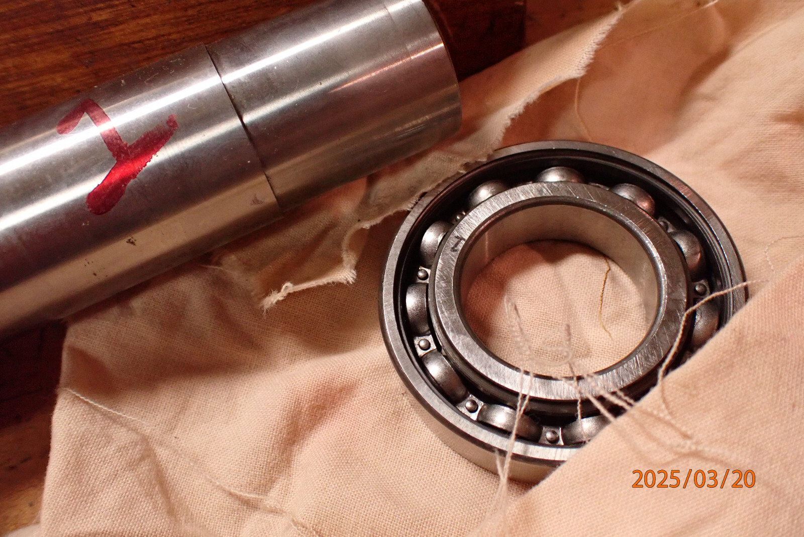 SOME SORT OF ARBOR POSSIBLE SURFACE GRINDING GRINDER BALANCING ARBOR SHAFT