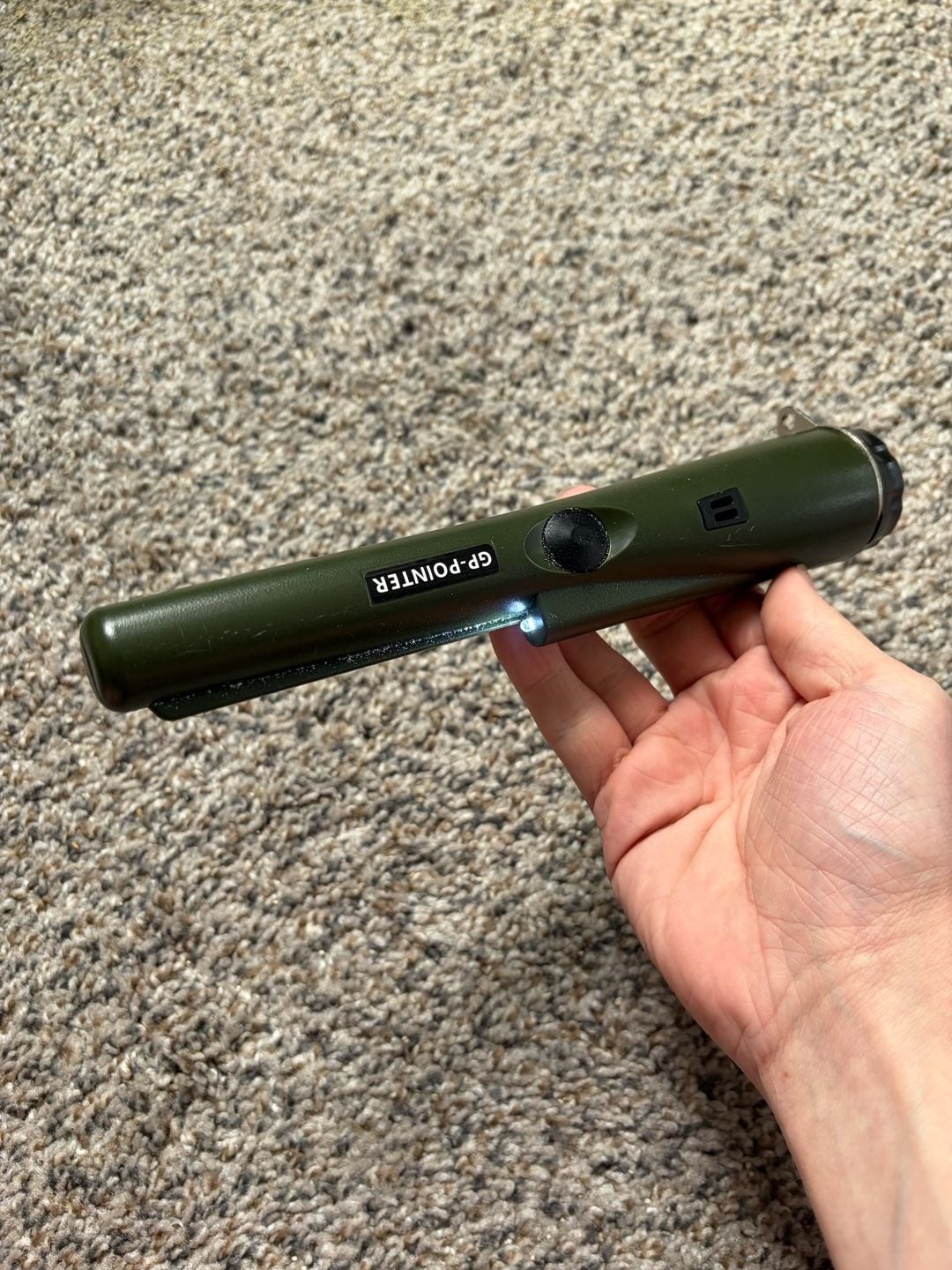 GP-Pointer Portable Handheld Waterproof Metal Detector with LED Light