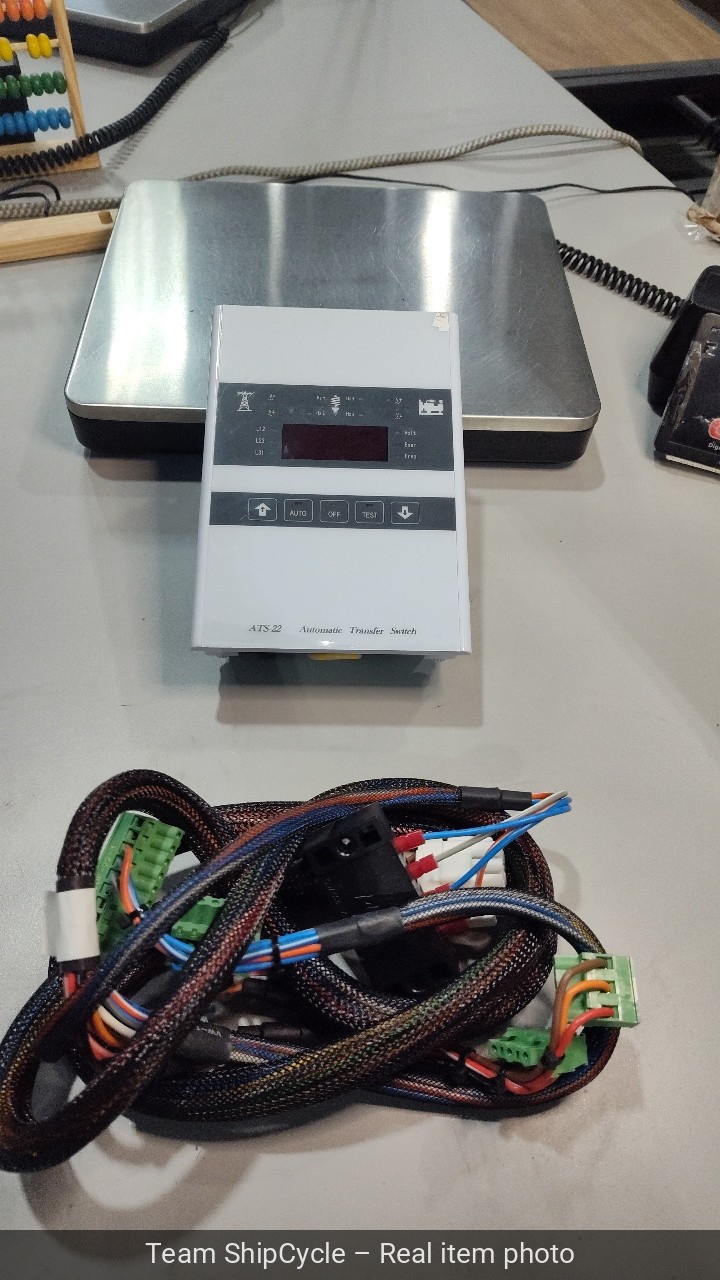 ATS22A McPherson Transfer Switch Control Original G1N