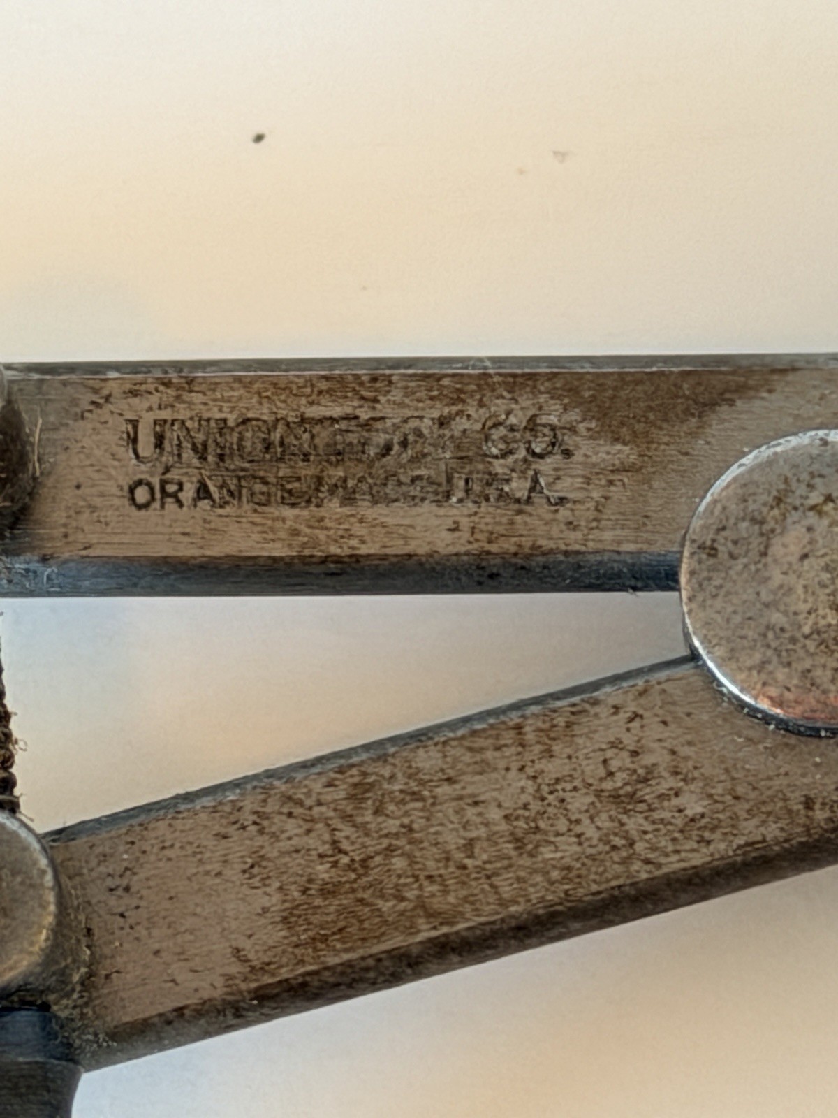 Vintage Lot Of 5 Metal Measuring Calipers LS Starrett Co Union Tool Co Unbrand