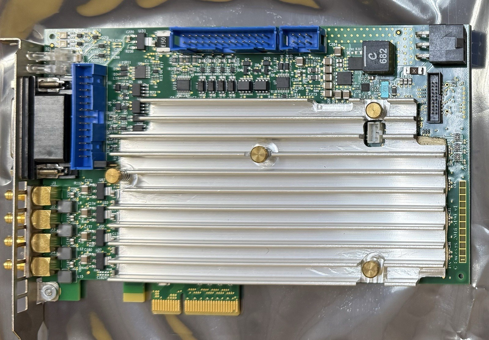 EURESYS COAXLINK QUAD G3 1633-LH PCIe 3.0 FourCoaXPress CXP-6 Frame Grabber Card
