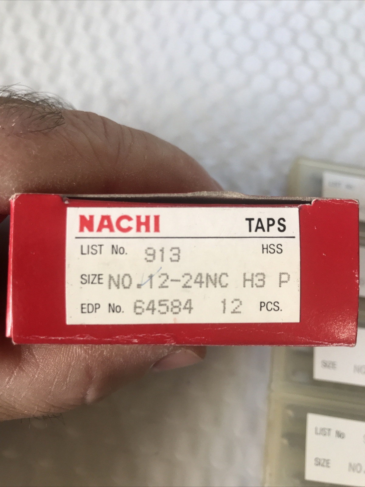 Nachi Taps 12-24 NC H3 Plug Qty 12 New!!