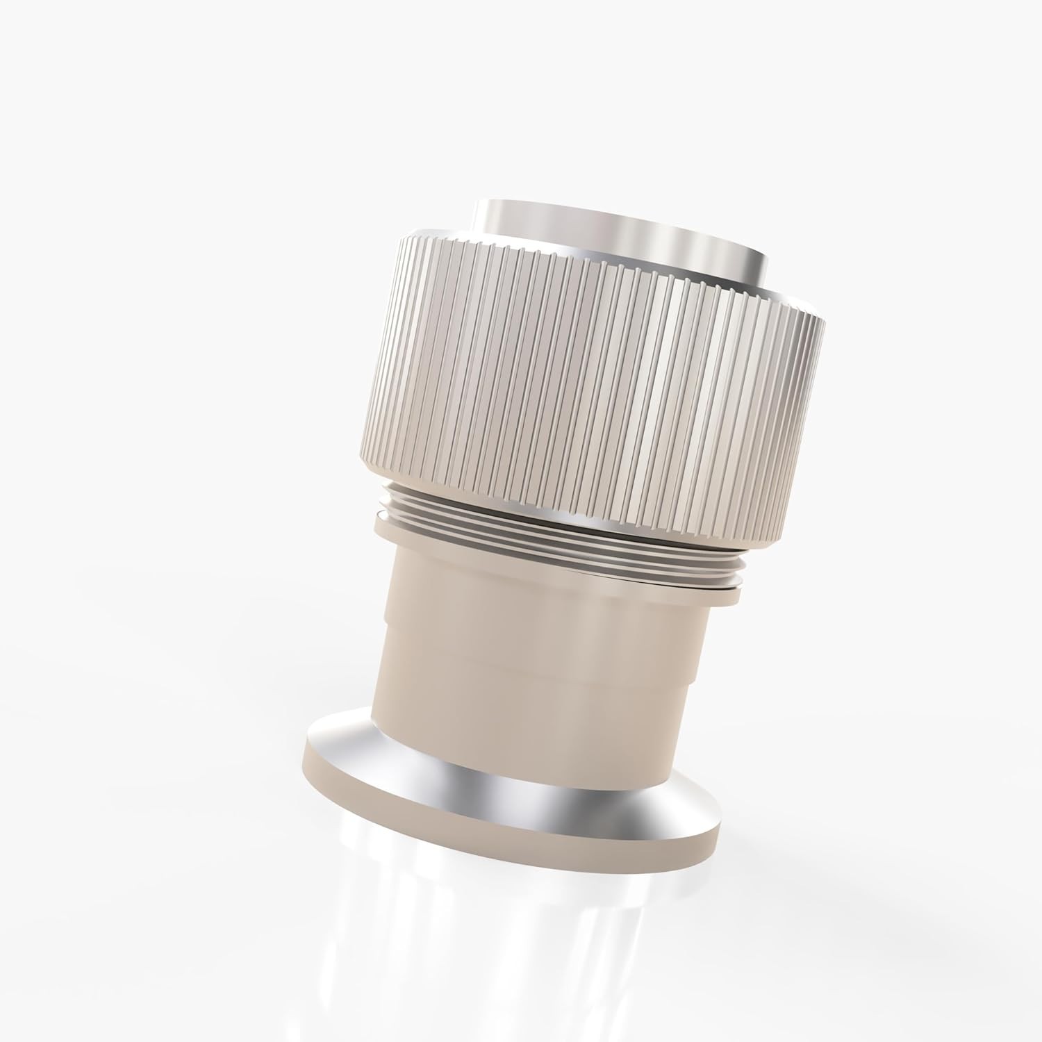 bmotiontech 1″ (25.0 to 25.4mm) tube compression port by O-ring to KF25 adapter