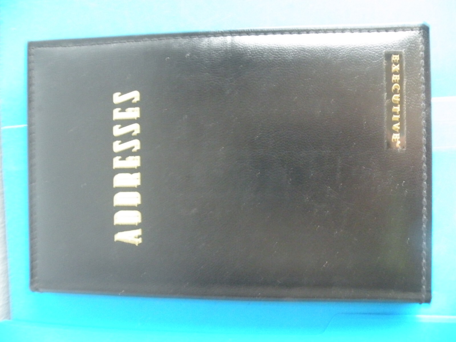 Address Book memo w pen Leather red or black address book PICK 1 E10-E11