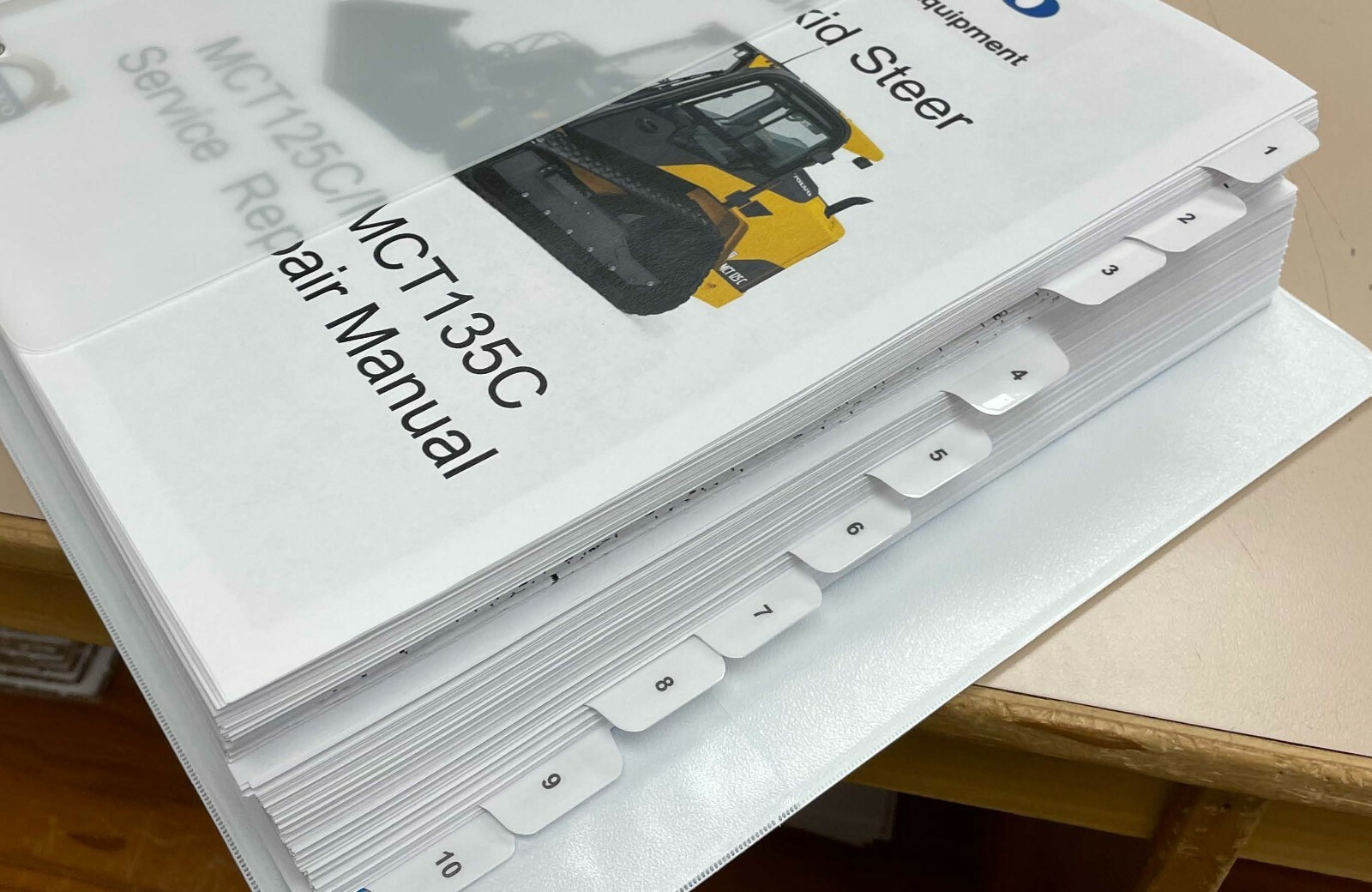 Volvo MCT125C-MCT135C Track Skid Steer Workshop Manual