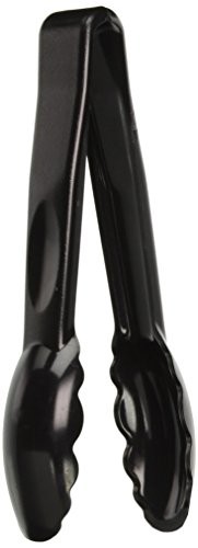 Cambro Manufacturing 6TGS110 Camwear Tongs Scalloped Black 6” (1 Each)