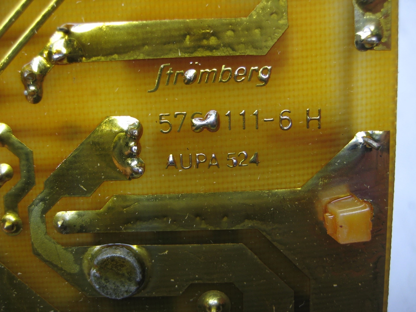 STROMBERG 5760111-6 H CIRCUIT BOARD NSNP