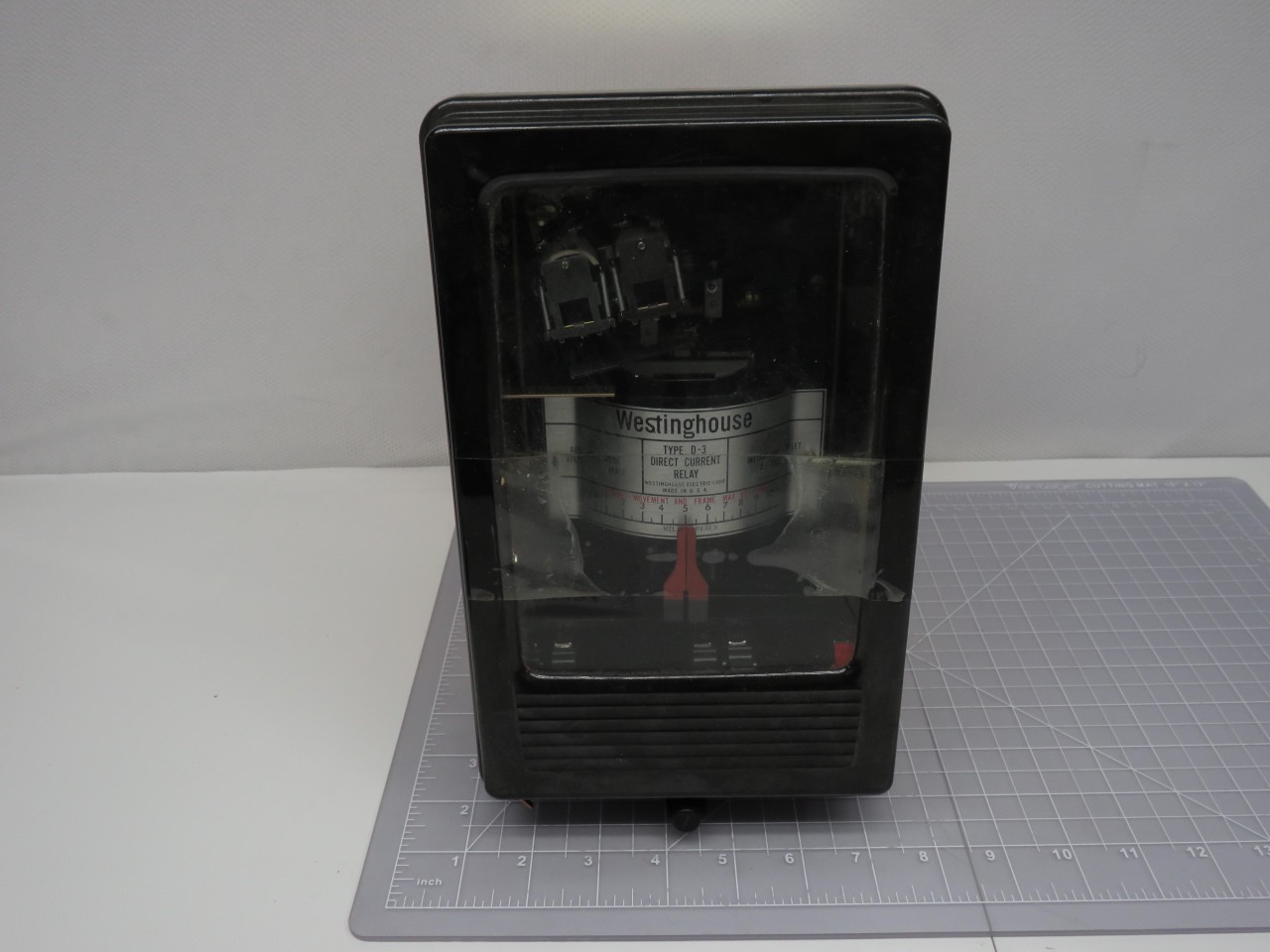 WESTINGHOUSE TYPE D-3 DIRECT CURRENT RELAY T167397