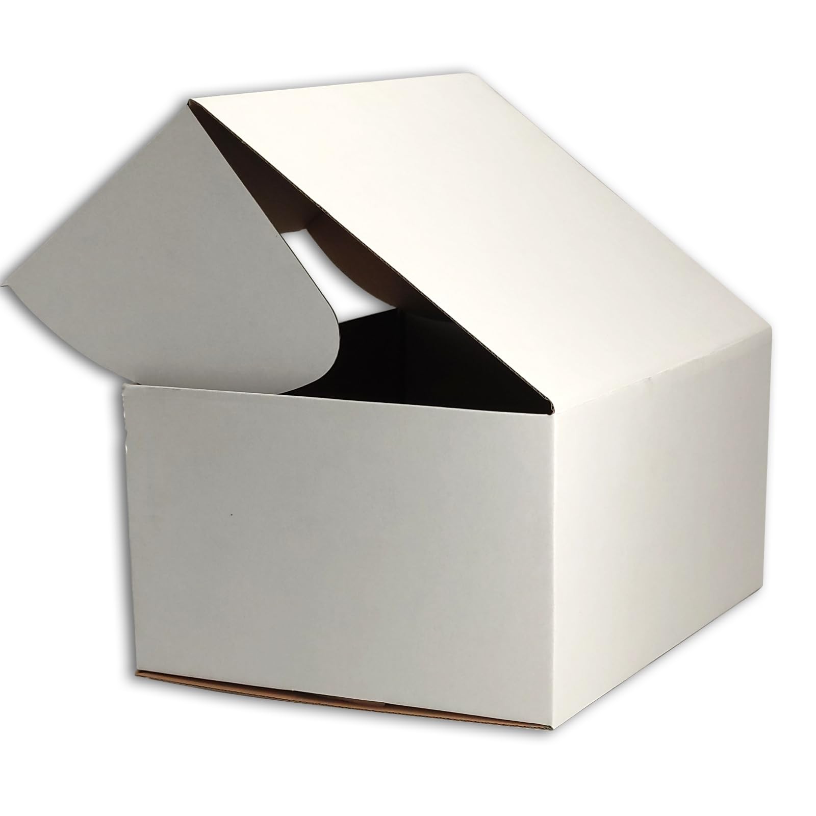 White Shipping Boxes for Small Business Pack of 15-12x10x6 inches Cardboard C…