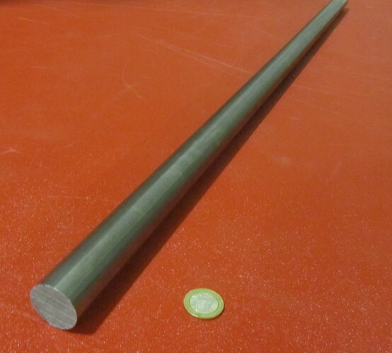 12L14 Steel Unpolished Rod Round Bar, (1.125″) – 1 1/8″ Dia x 3 Foot Length