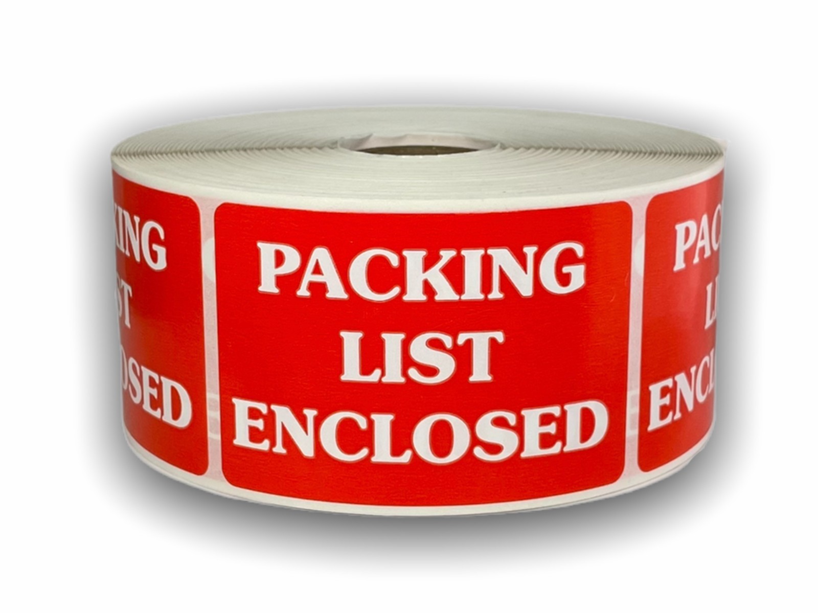 2×3 Packing List Enclosed Labels Peel & Stick Shipping Sticker 500 EA, 1-60 RLS