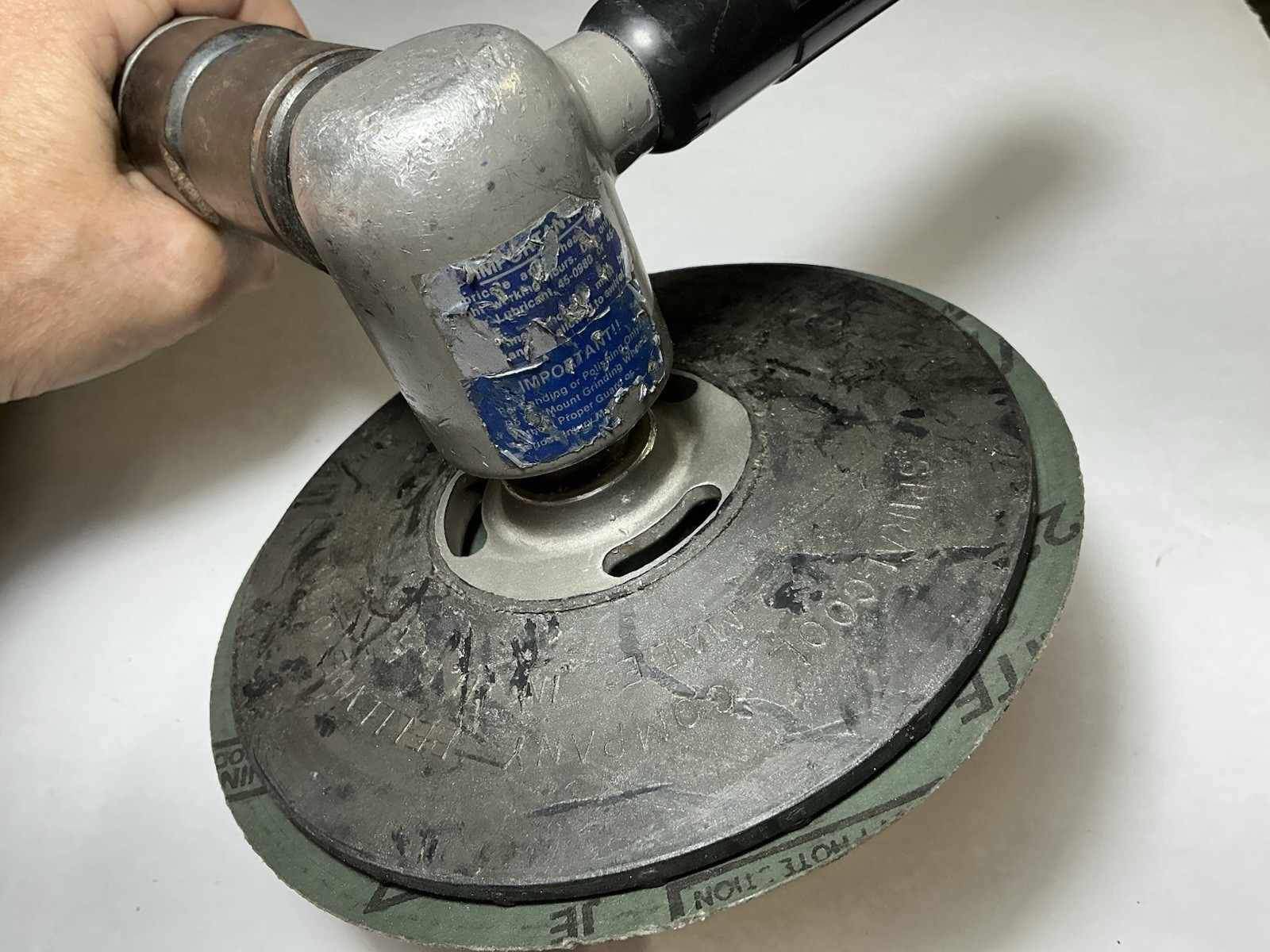 Dotco 10L2786C-80 Right Angle Sander / Grinder, 1500 RPM