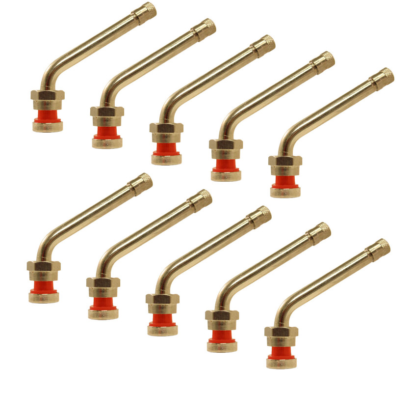 10 PACK OF TR555D METRIC ALUMINUM WHEEL TRUCK VALVE STEM PACK OF 10