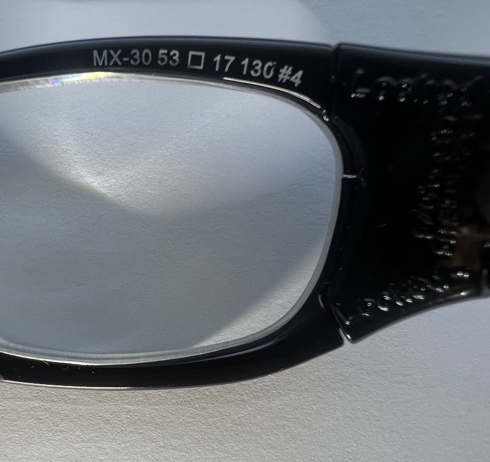 Liberty MX-30 MX30 Safety Glasses Full Frame Black w/ Strap (RX Ready)