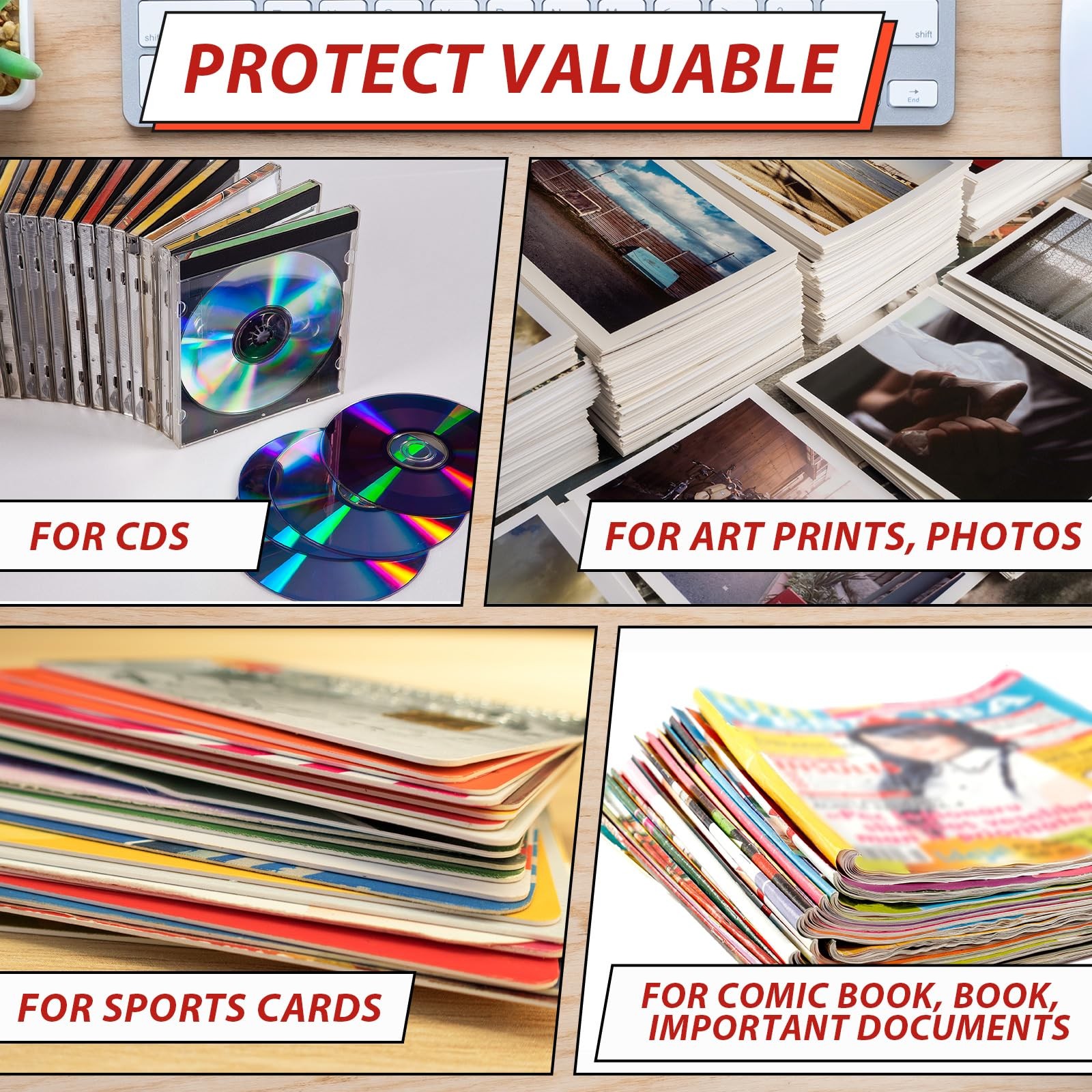 150 Pcs 7 x 9 Inch Rigid Mailers Self Adhesive Stay Flat Rigid Mailers Photo …