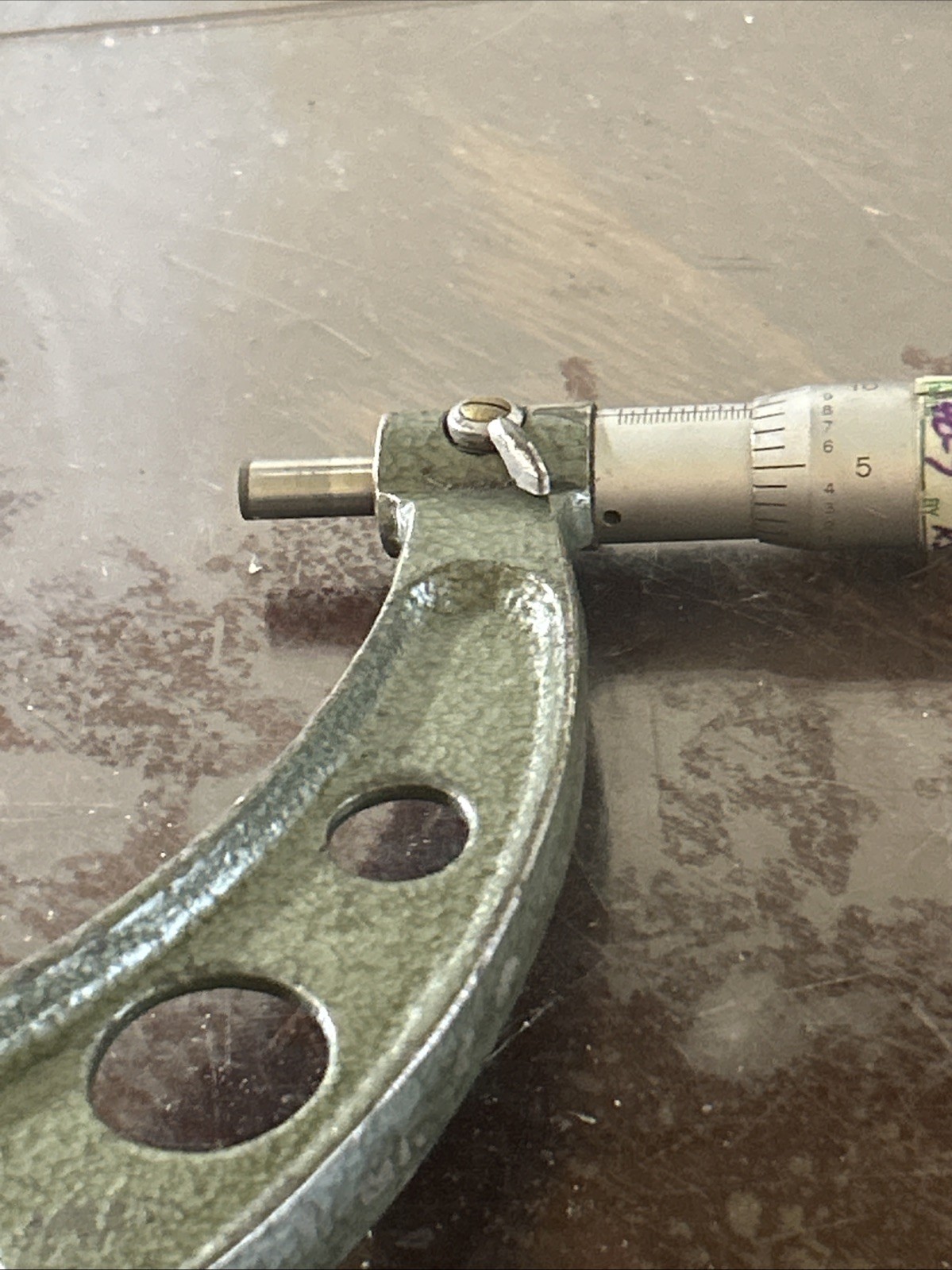 Mitutoyo Japan Outside Micrometer 6-7″ .0001″ Ratchet Carbide (MC1)