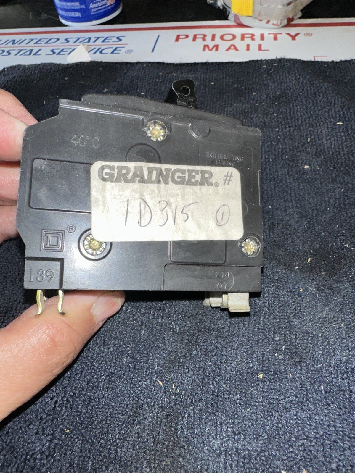 SQUARE D QO260 Circuit Breaker,60A,Plug In,120/240V,2P 1D315