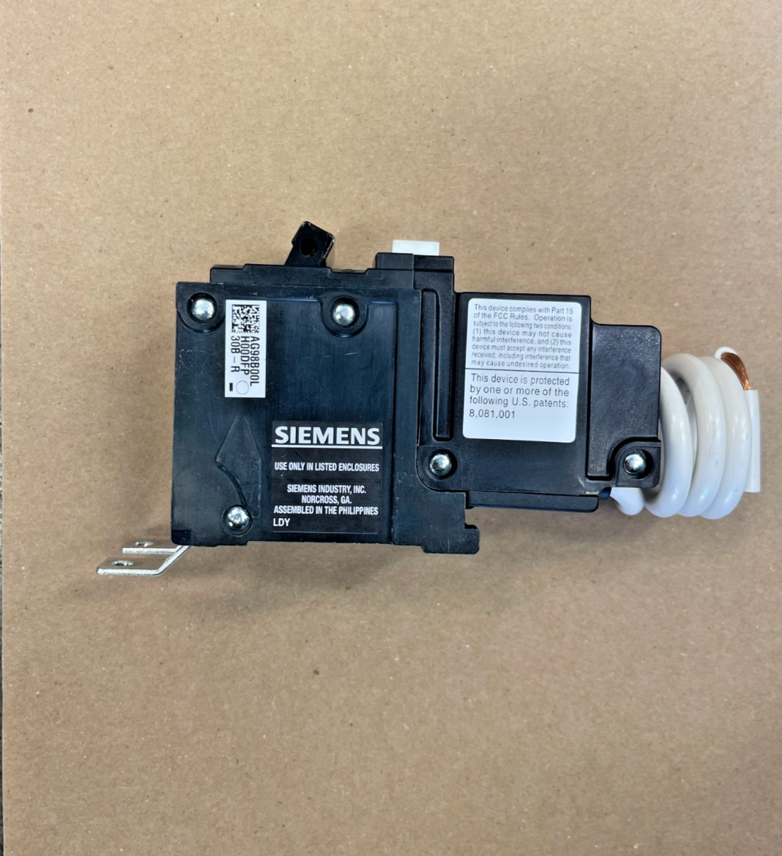 B230GF – Siemens – GFCI Circuit Breaker 30 Amp – 120/240 Volt
