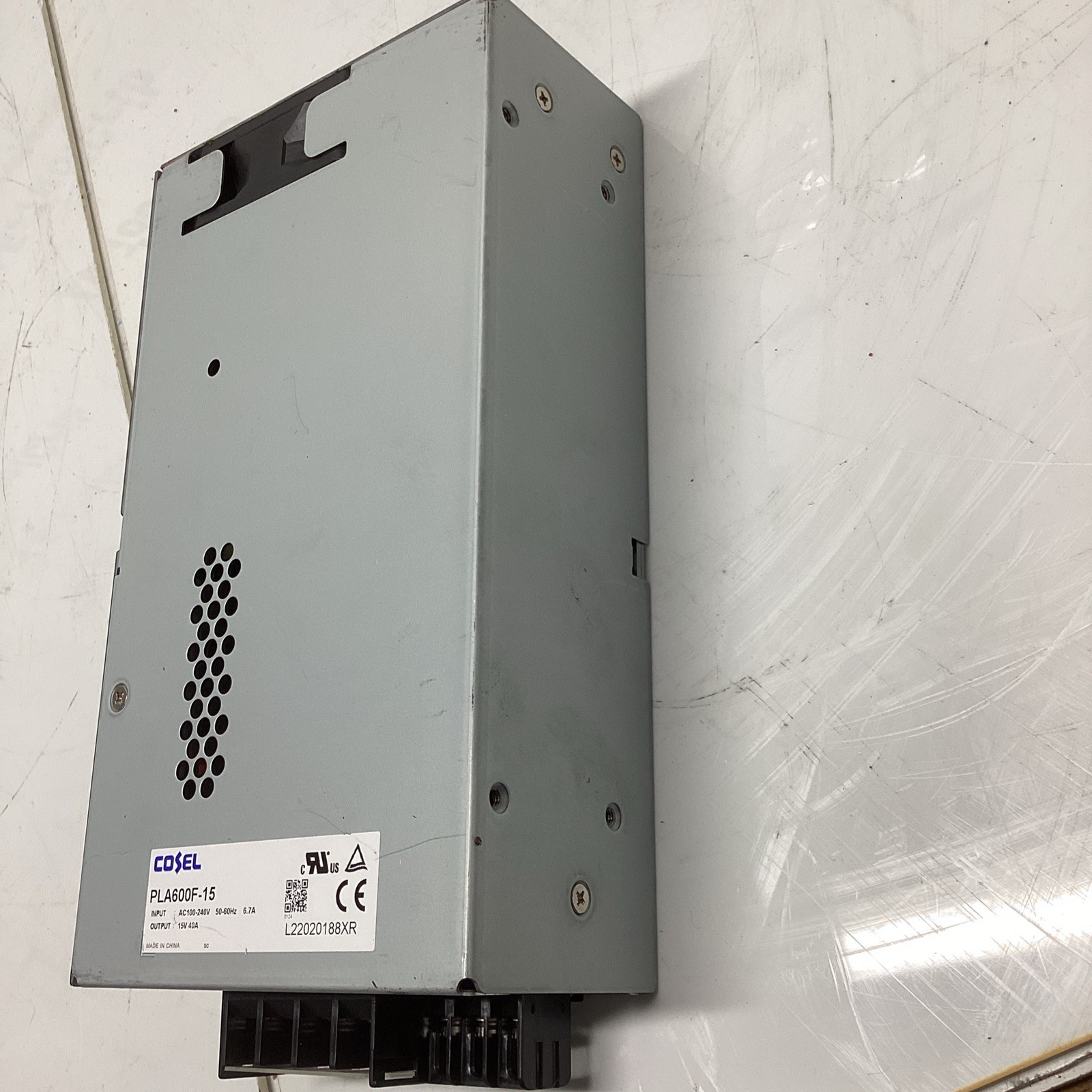 PLA600F-15 COSEL SWITCHING POWER SUPPLY. T-571