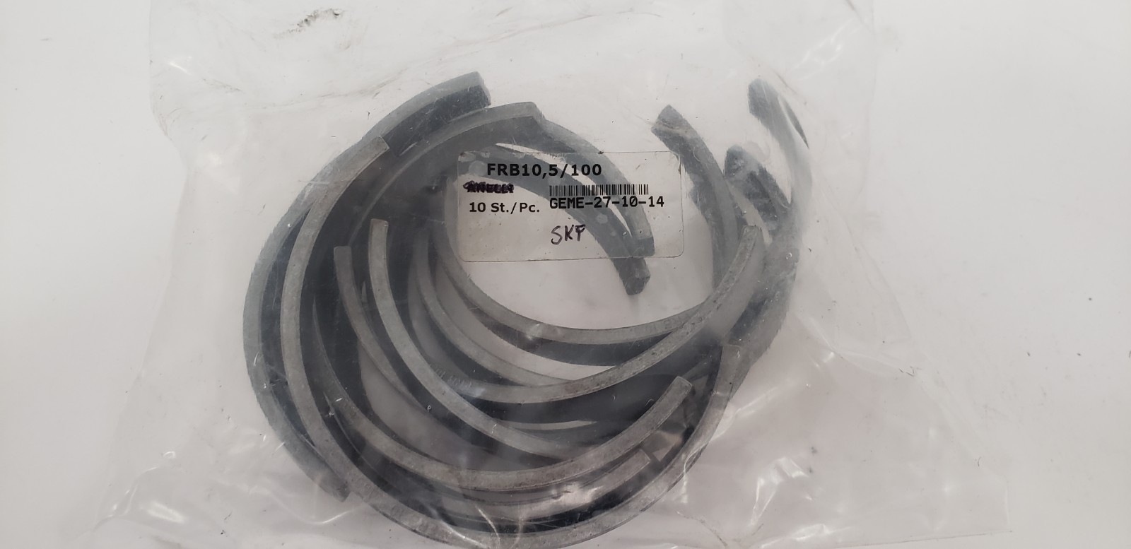 SKF FRB 10.5/100 LOCATING RING- 10.5mm x 100mm (PACK OF 10) NIB
