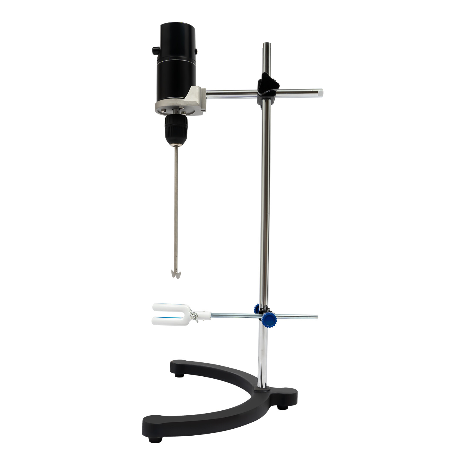 120W Adjustable Electric Overhead Stirrer Max 40L Digital Lab Mixer Time & Speed