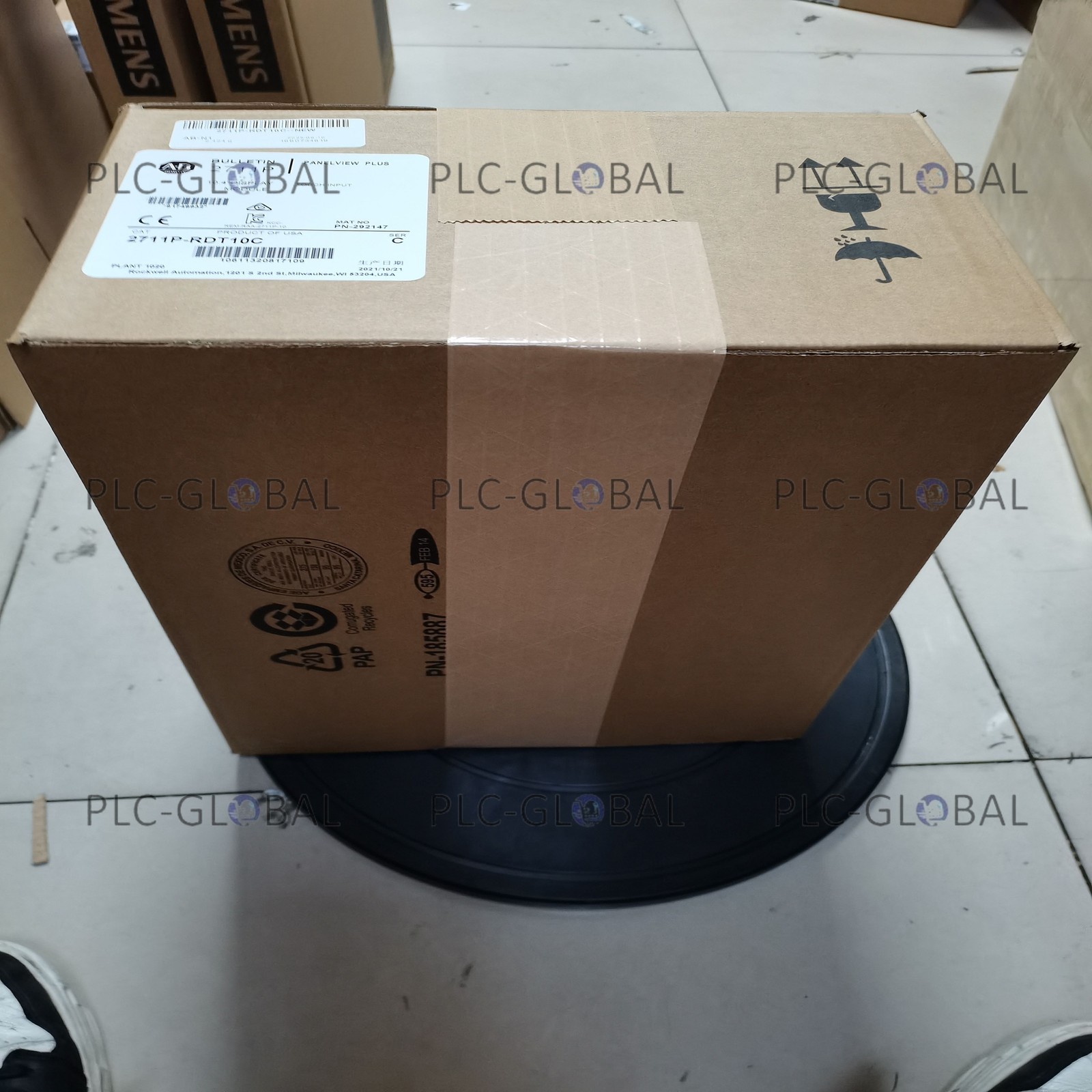 1 Unit Brand New Allen-Bradley 2711P-RDT10C With One Year Warranty Fast shipping