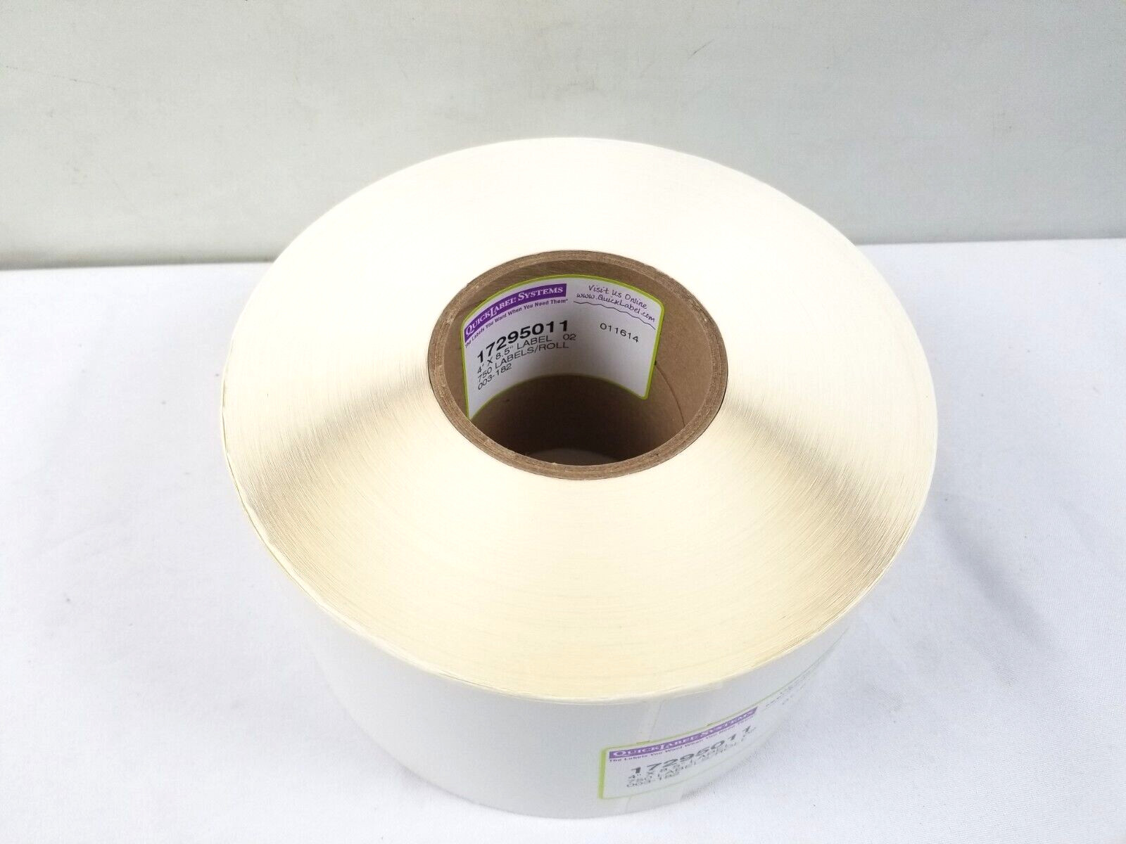 QuickLabel 4″ X 8.5″ Roll 750 Labels Thermal Printer